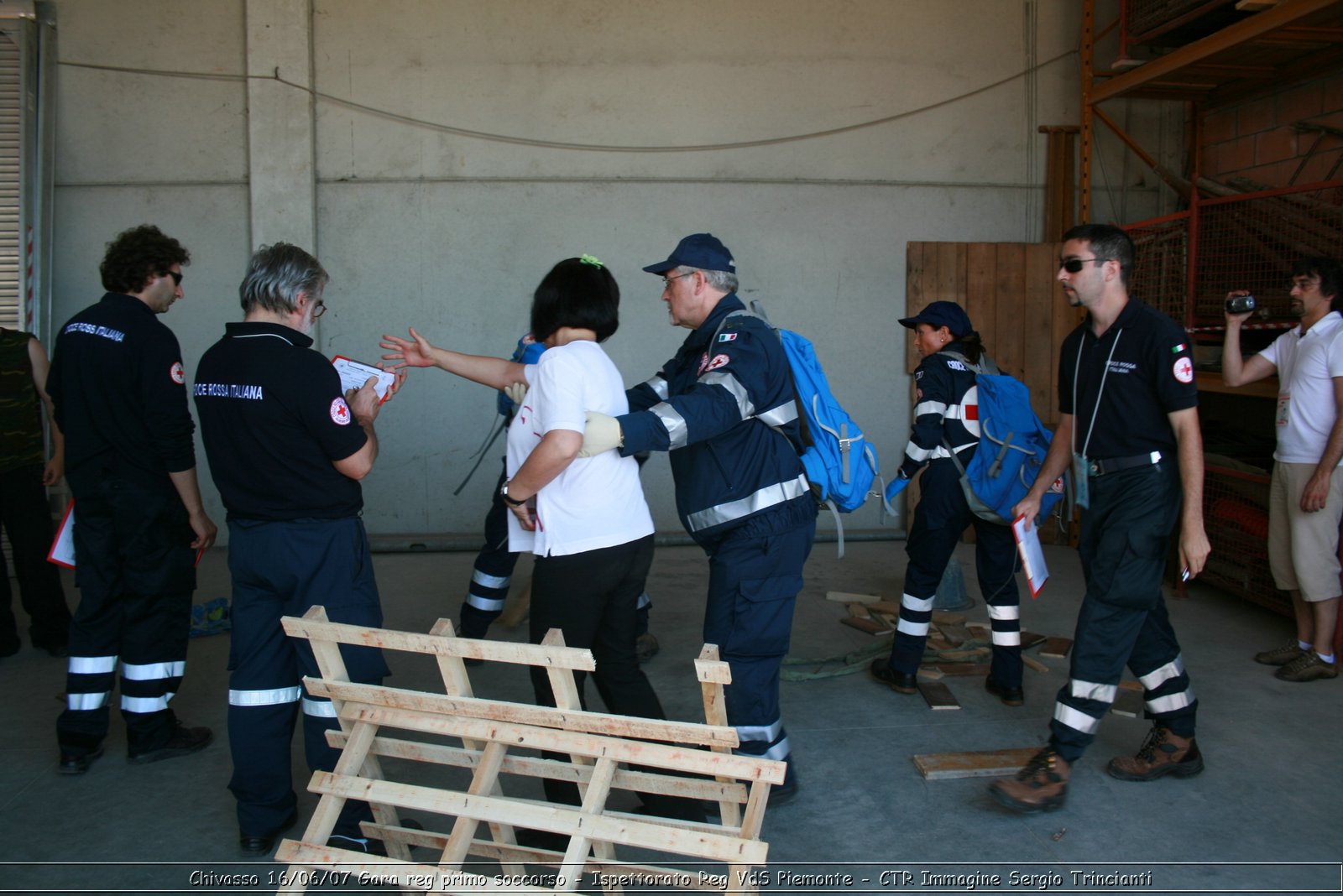 Chivasso - 16 giugno 2007 - Gara Regionale di Primo Soccorso  - Croce Rossa Italiana - Ispettorato Regionale Volontari del Soccorso Piemonte