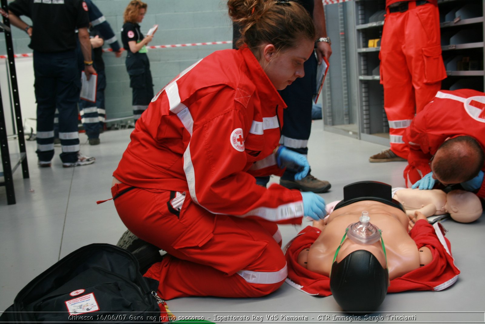 Chivasso - 16 giugno 2007 - Gara Regionale di Primo Soccorso  - Croce Rossa Italiana - Ispettorato Regionale Volontari del Soccorso Piemonte