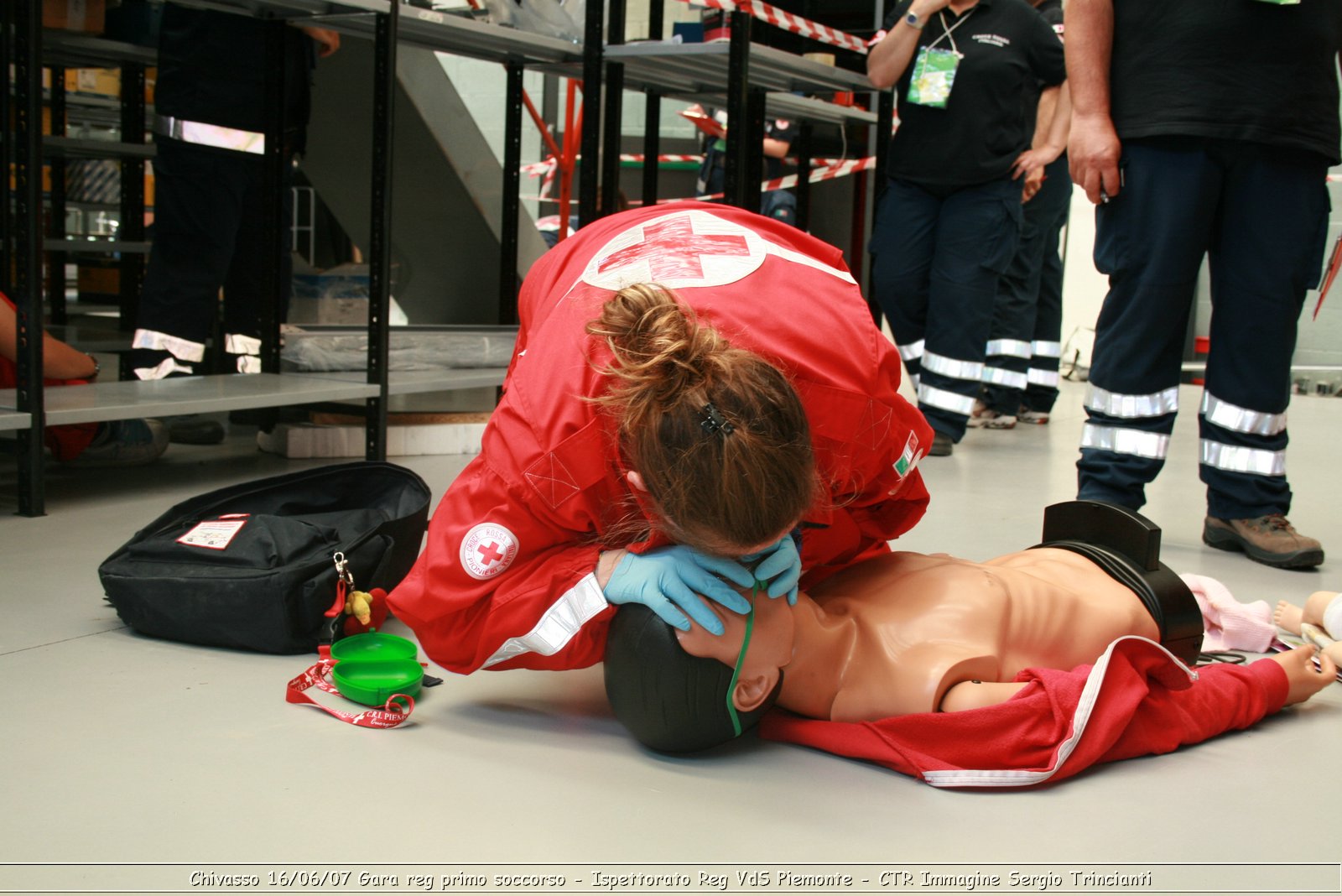 Chivasso - 16 giugno 2007 - Gara Regionale di Primo Soccorso  - Croce Rossa Italiana - Ispettorato Regionale Volontari del Soccorso Piemonte