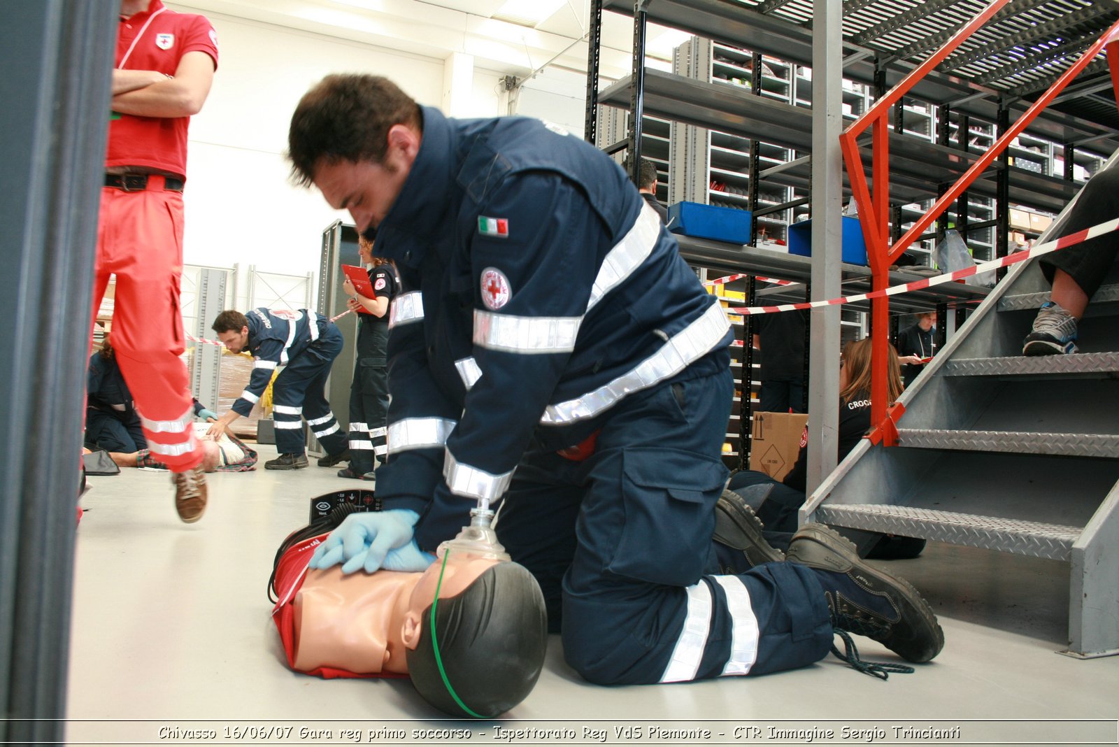 Chivasso - 16 giugno 2007 - Gara Regionale di Primo Soccorso  - Croce Rossa Italiana - Ispettorato Regionale Volontari del Soccorso Piemonte