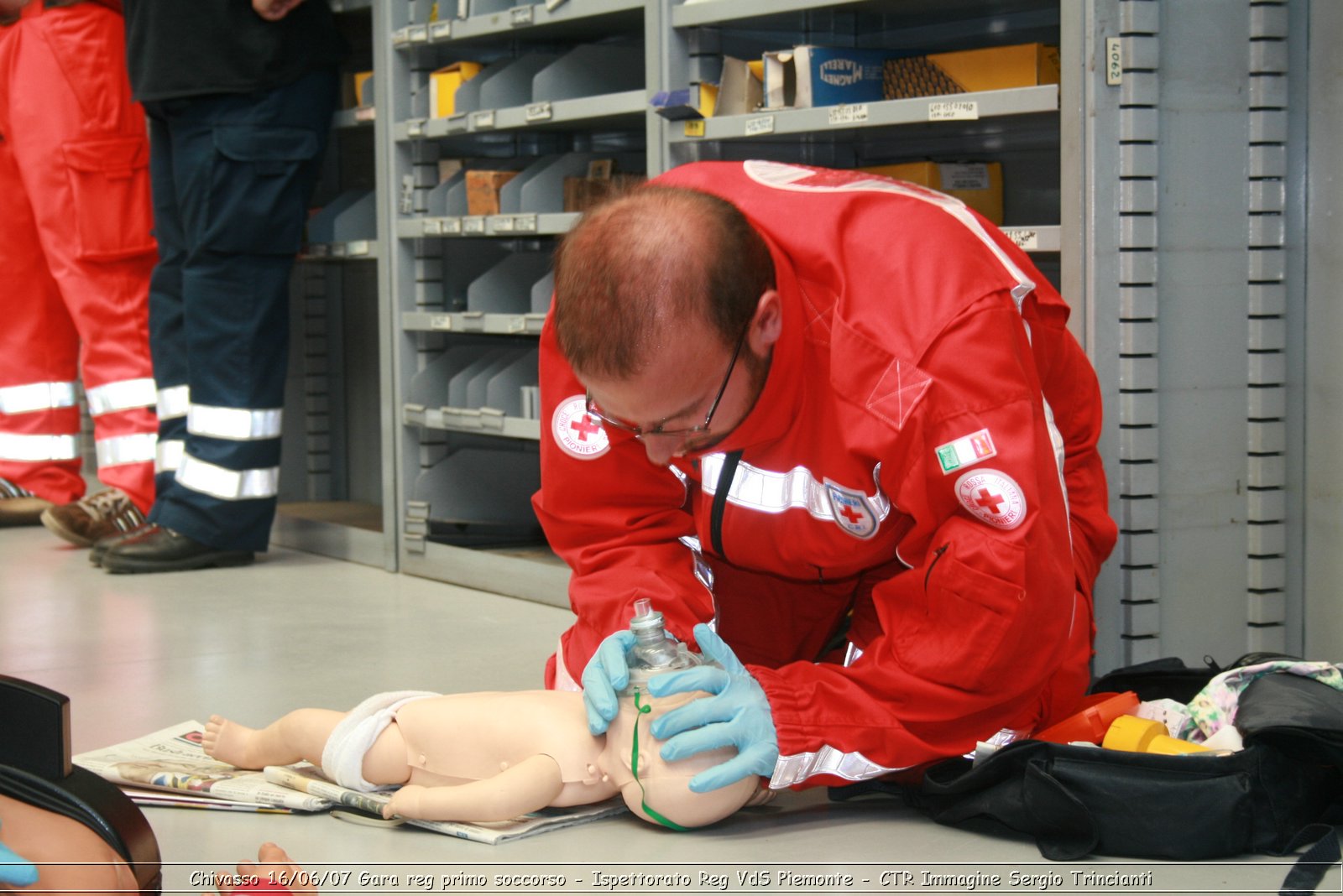 Chivasso - 16 giugno 2007 - Gara Regionale di Primo Soccorso  - Croce Rossa Italiana - Ispettorato Regionale Volontari del Soccorso Piemonte