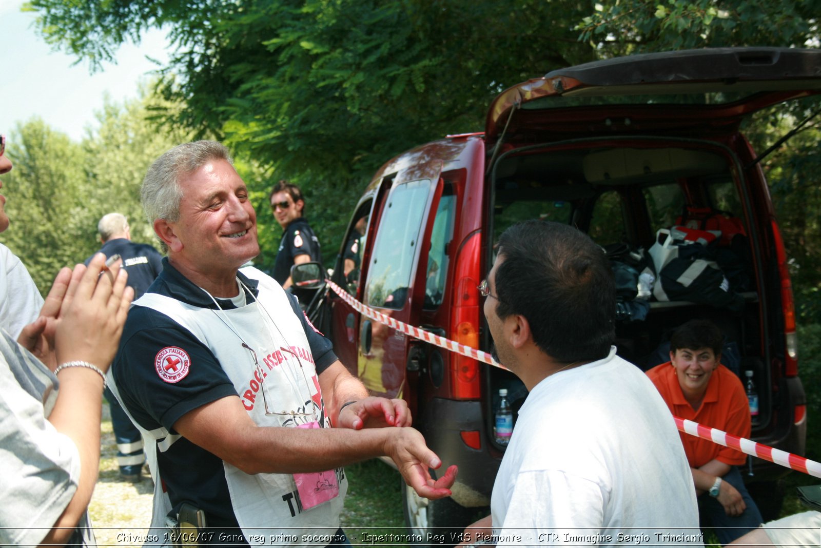 Chivasso - 16 giugno 2007 - Gara Regionale di Primo Soccorso  - Croce Rossa Italiana - Ispettorato Regionale Volontari del Soccorso Piemonte