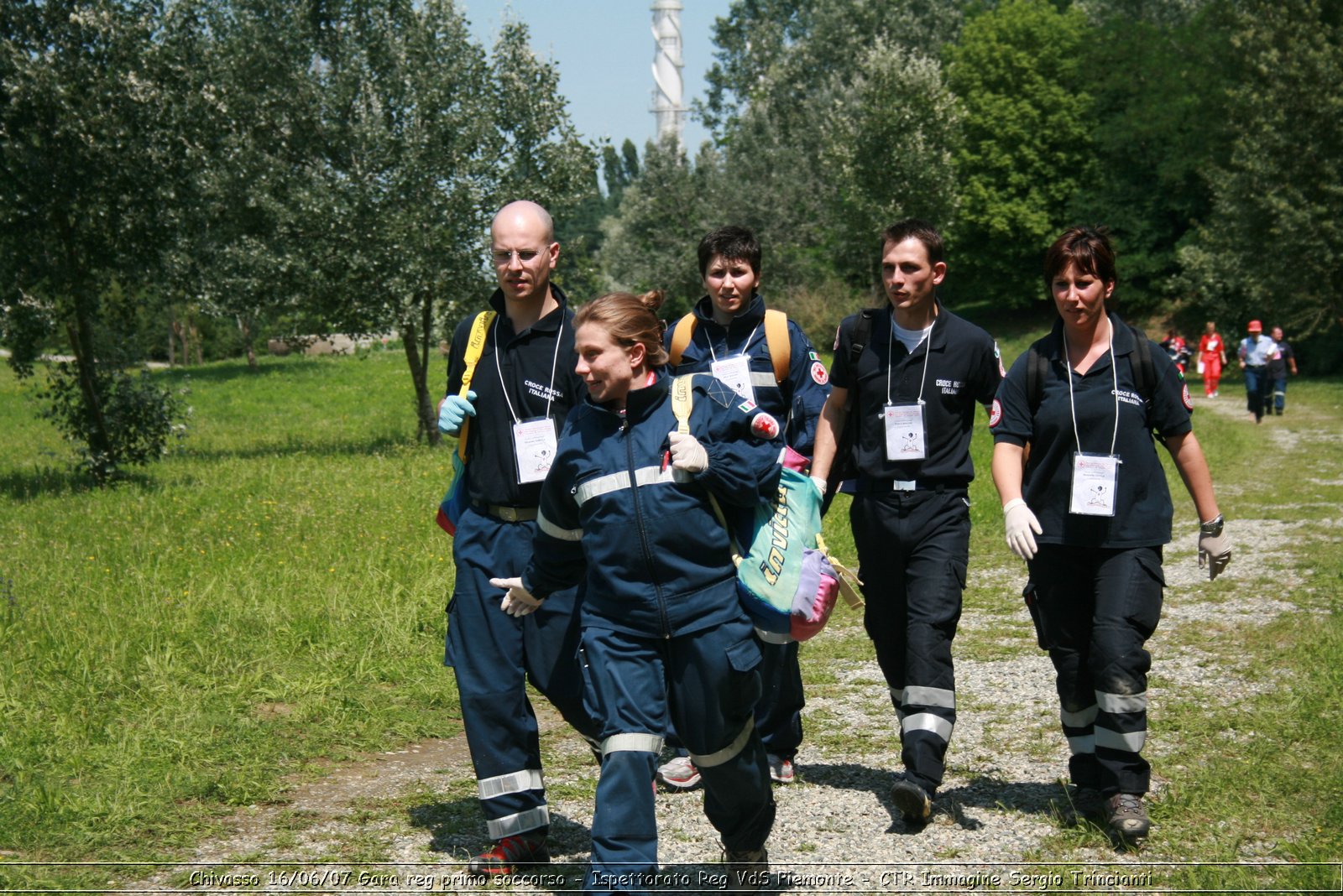 Chivasso - 16 giugno 2007 - Gara Regionale di Primo Soccorso  - Croce Rossa Italiana - Ispettorato Regionale Volontari del Soccorso Piemonte