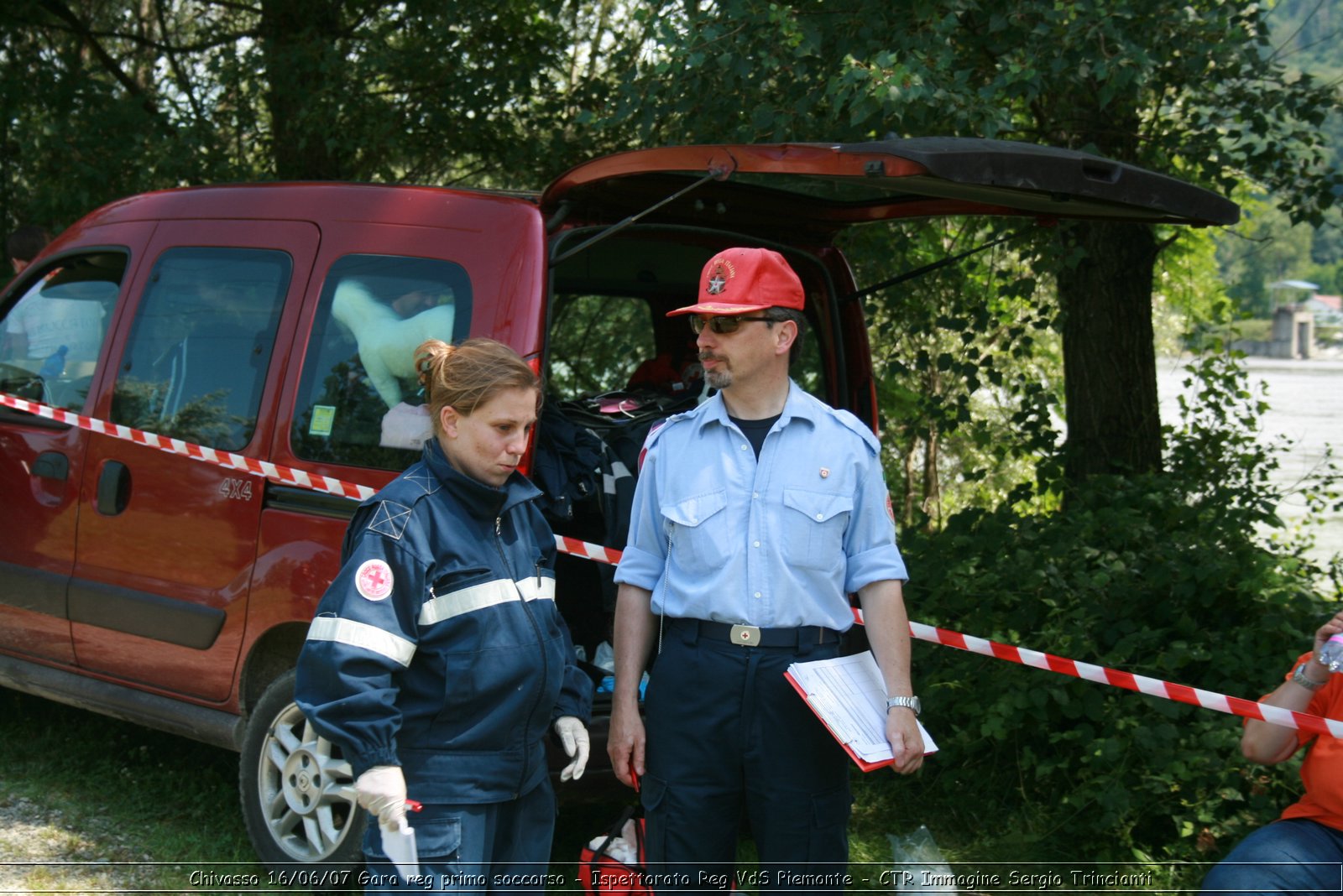 Chivasso - 16 giugno 2007 - Gara Regionale di Primo Soccorso  - Croce Rossa Italiana - Ispettorato Regionale Volontari del Soccorso Piemonte