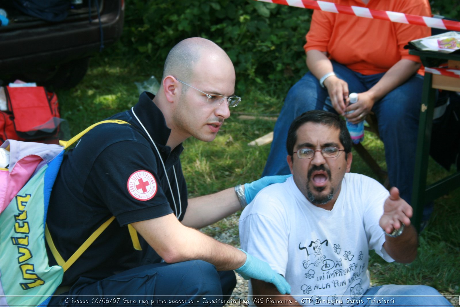 Chivasso - 16 giugno 2007 - Gara Regionale di Primo Soccorso  - Croce Rossa Italiana - Ispettorato Regionale Volontari del Soccorso Piemonte