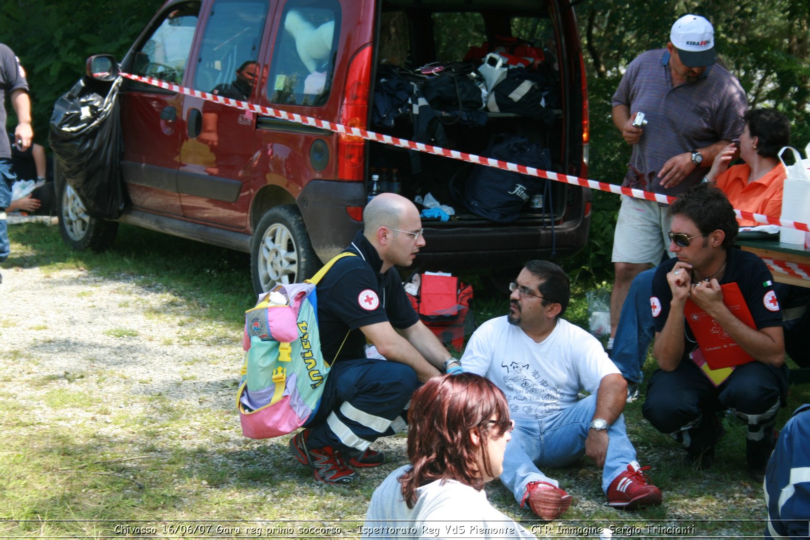 Chivasso - 16 giugno 2007 - Gara Regionale di Primo Soccorso  - Croce Rossa Italiana - Ispettorato Regionale Volontari del Soccorso Piemonte
