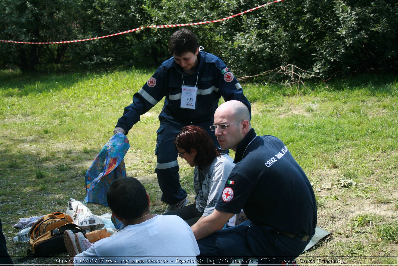 Chivasso - 16 giugno 2007 - Gara Regionale di Primo Soccorso  - Croce Rossa Italiana - Ispettorato Regionale Volontari del Soccorso Piemonte