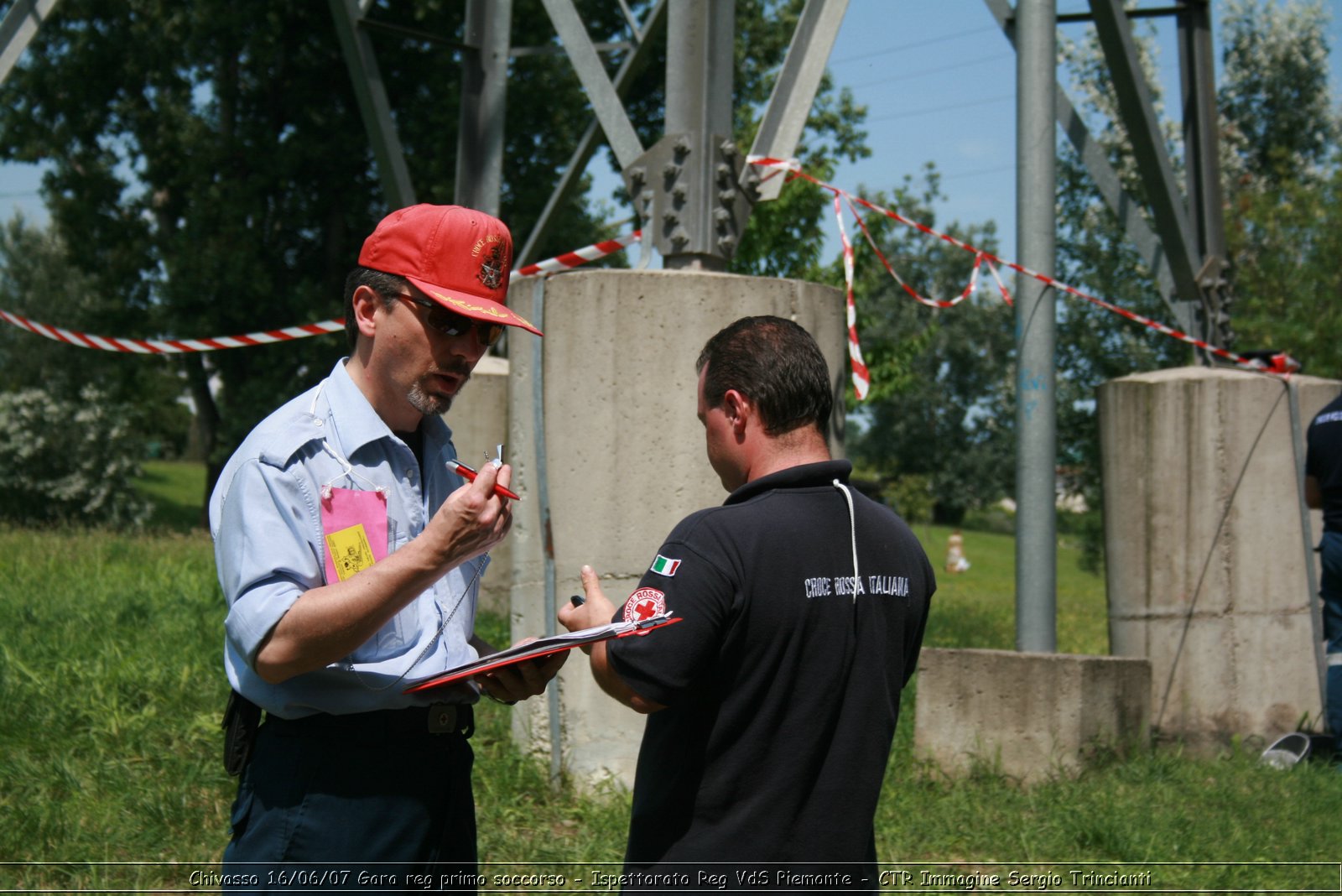 Chivasso - 16 giugno 2007 - Gara Regionale di Primo Soccorso  - Croce Rossa Italiana - Ispettorato Regionale Volontari del Soccorso Piemonte