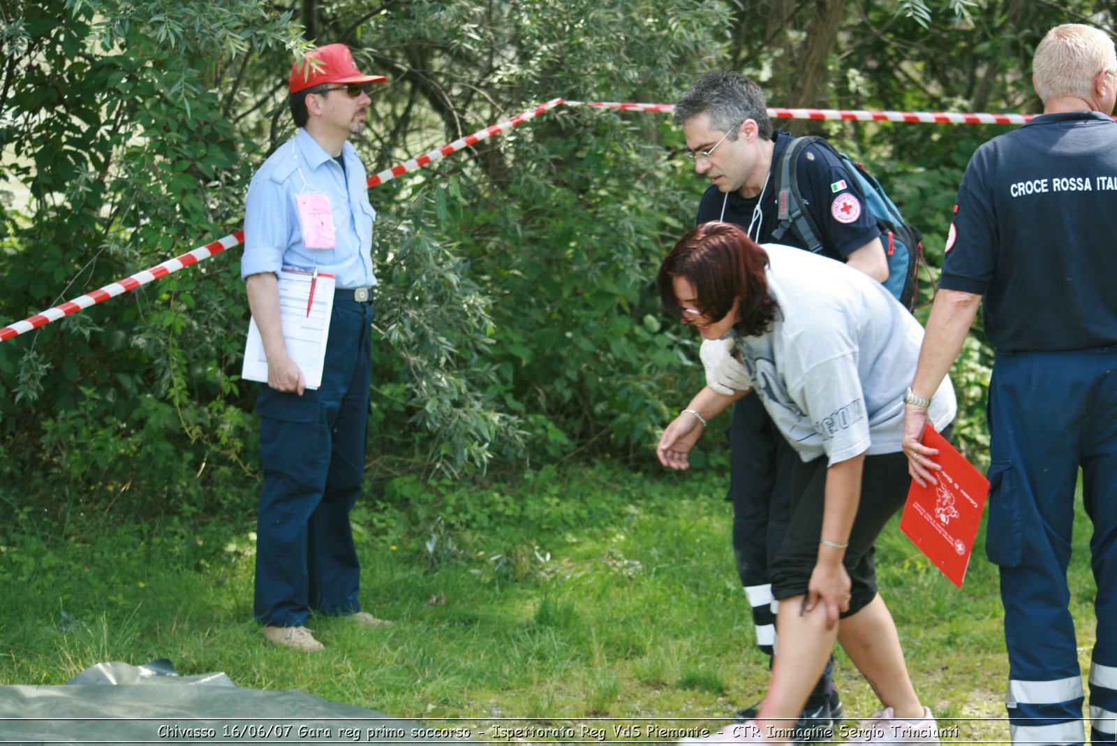 Chivasso - 16 giugno 2007 - Gara Regionale di Primo Soccorso  - Croce Rossa Italiana - Ispettorato Regionale Volontari del Soccorso Piemonte