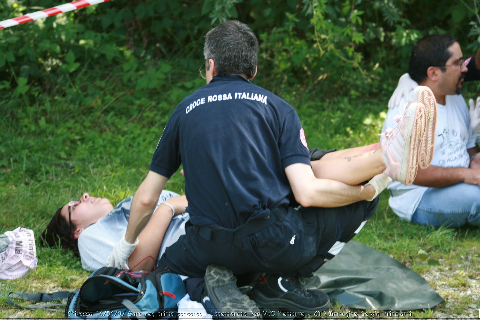 Chivasso - 16 giugno 2007 - Gara Regionale di Primo Soccorso  - Croce Rossa Italiana - Ispettorato Regionale Volontari del Soccorso Piemonte
