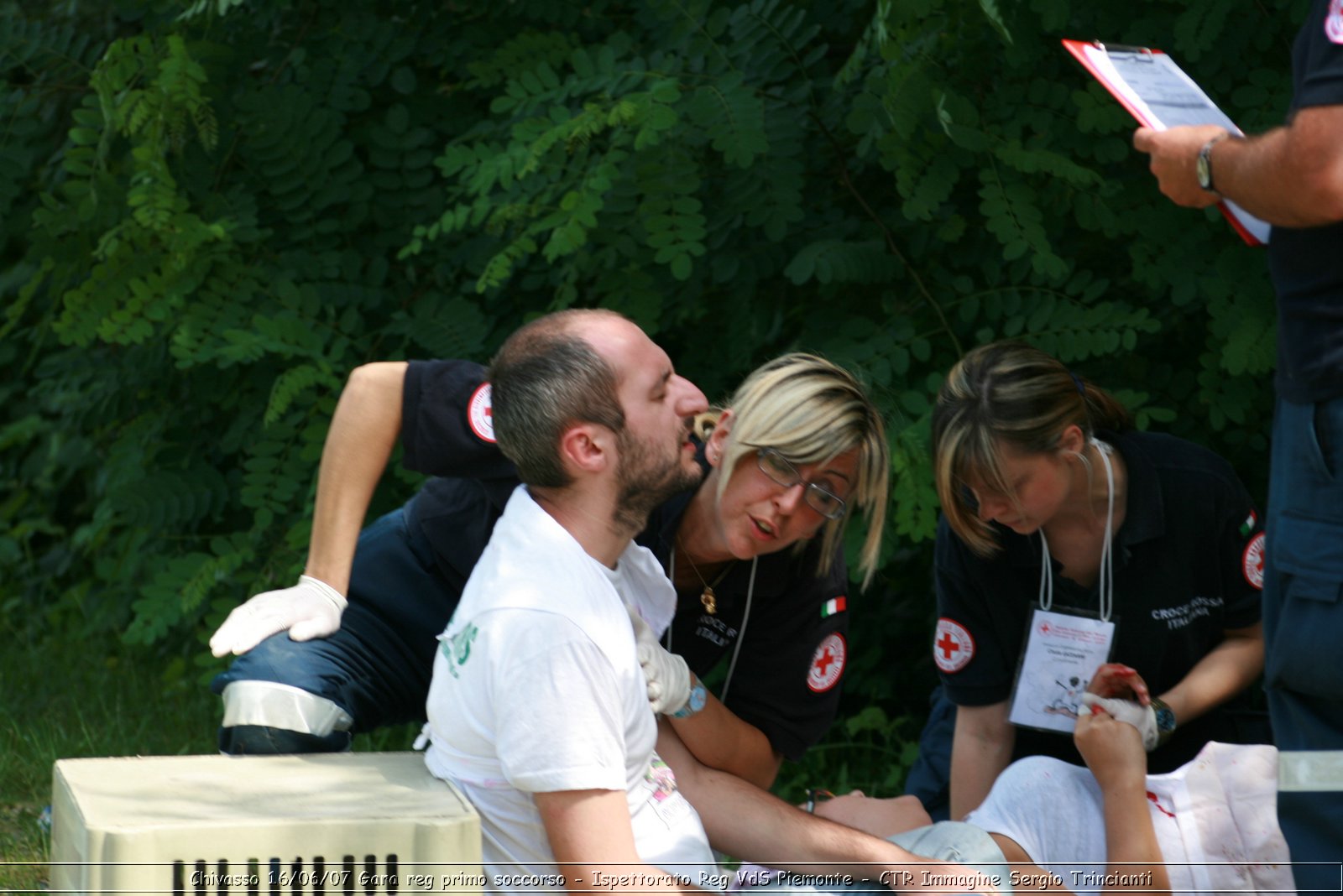 Chivasso - 16 giugno 2007 - Gara Regionale di Primo Soccorso  - Croce Rossa Italiana - Ispettorato Regionale Volontari del Soccorso Piemonte