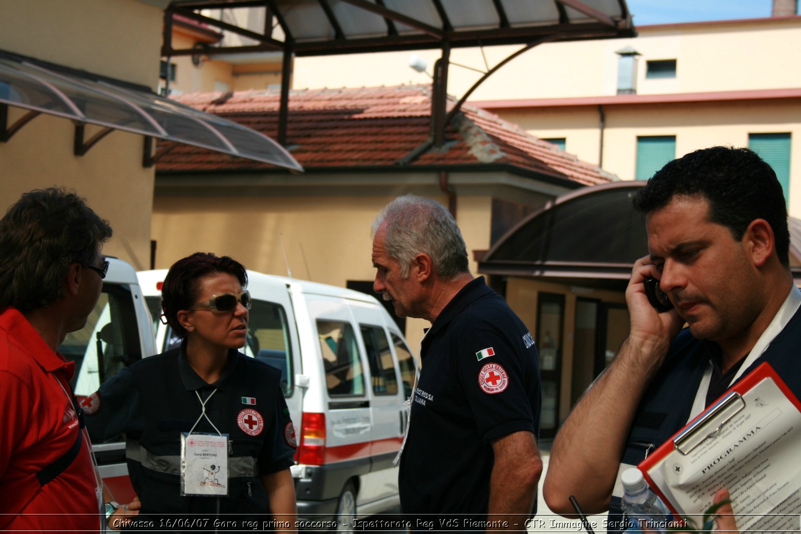 Chivasso - 16 giugno 2007 - Gara Regionale di Primo Soccorso  - Croce Rossa Italiana - Ispettorato Regionale Volontari del Soccorso Piemonte