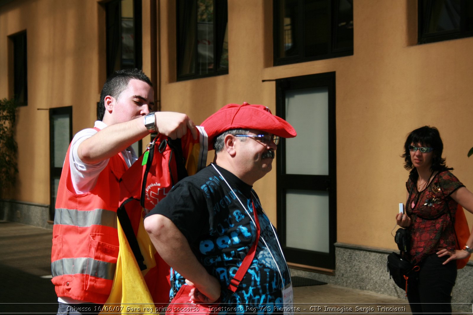 Chivasso - 16 giugno 2007 - Gara Regionale di Primo Soccorso  - Croce Rossa Italiana - Ispettorato Regionale Volontari del Soccorso Piemonte