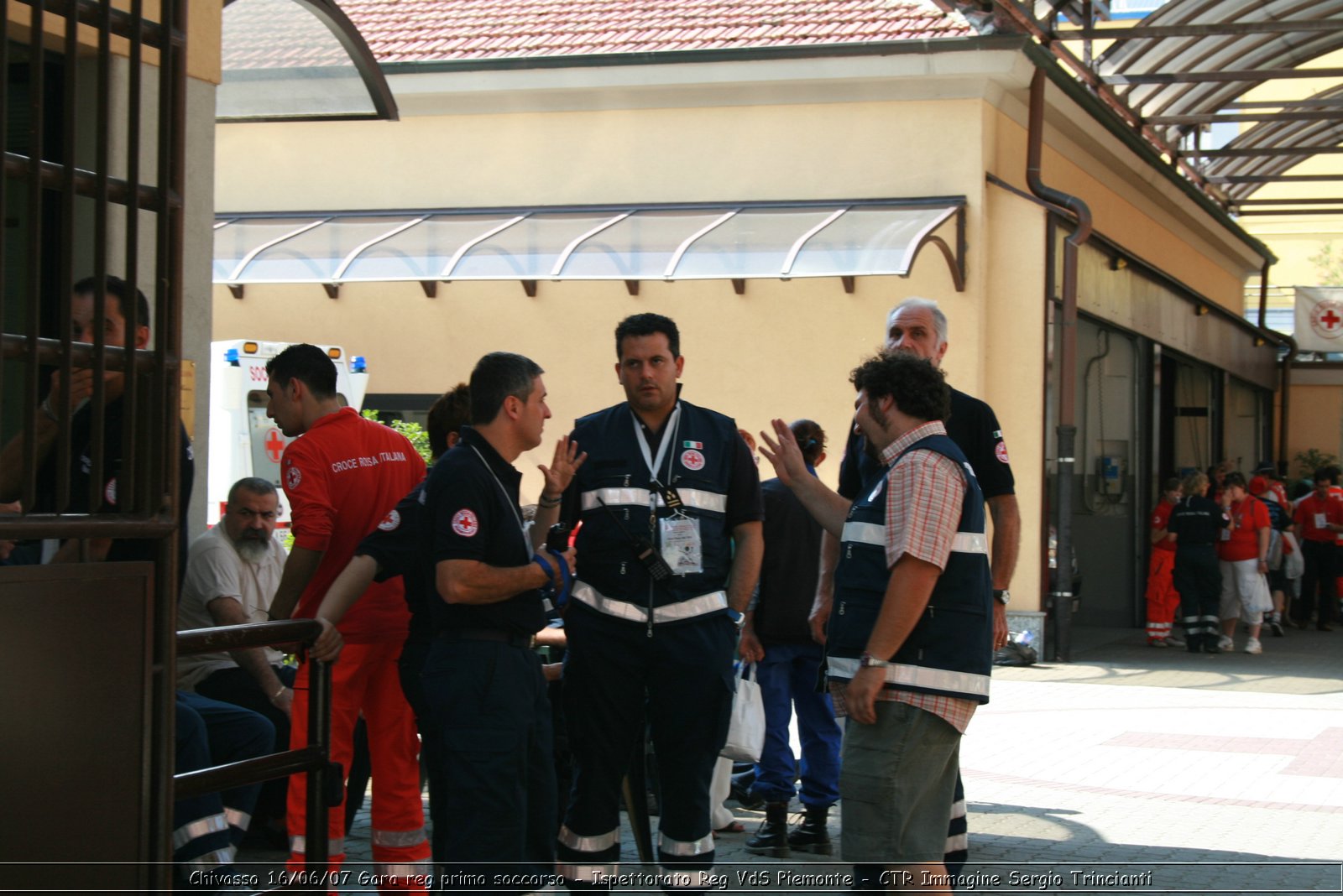 Chivasso - 16 giugno 2007 - Gara Regionale di Primo Soccorso  - Croce Rossa Italiana - Ispettorato Regionale Volontari del Soccorso Piemonte