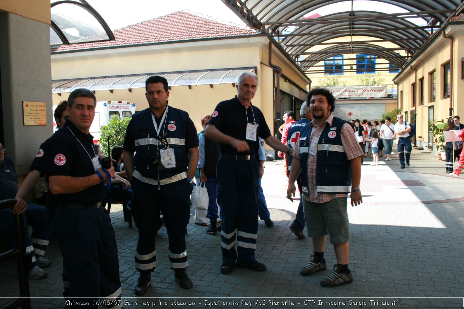 Chivasso - 16 giugno 2007 - Gara Regionale di Primo Soccorso  - Croce Rossa Italiana - Ispettorato Regionale Volontari del Soccorso Piemonte