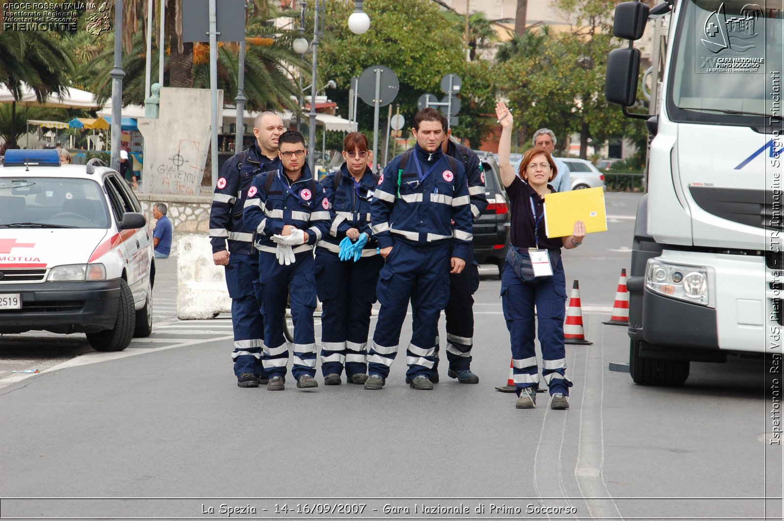 La Spezia - 14-16/09/2007 - Gara Nazionale di Primo Soccorso  - Croce Rossa Italiana - Ispettorato Regionale Volontari del Soccorso Piemonte