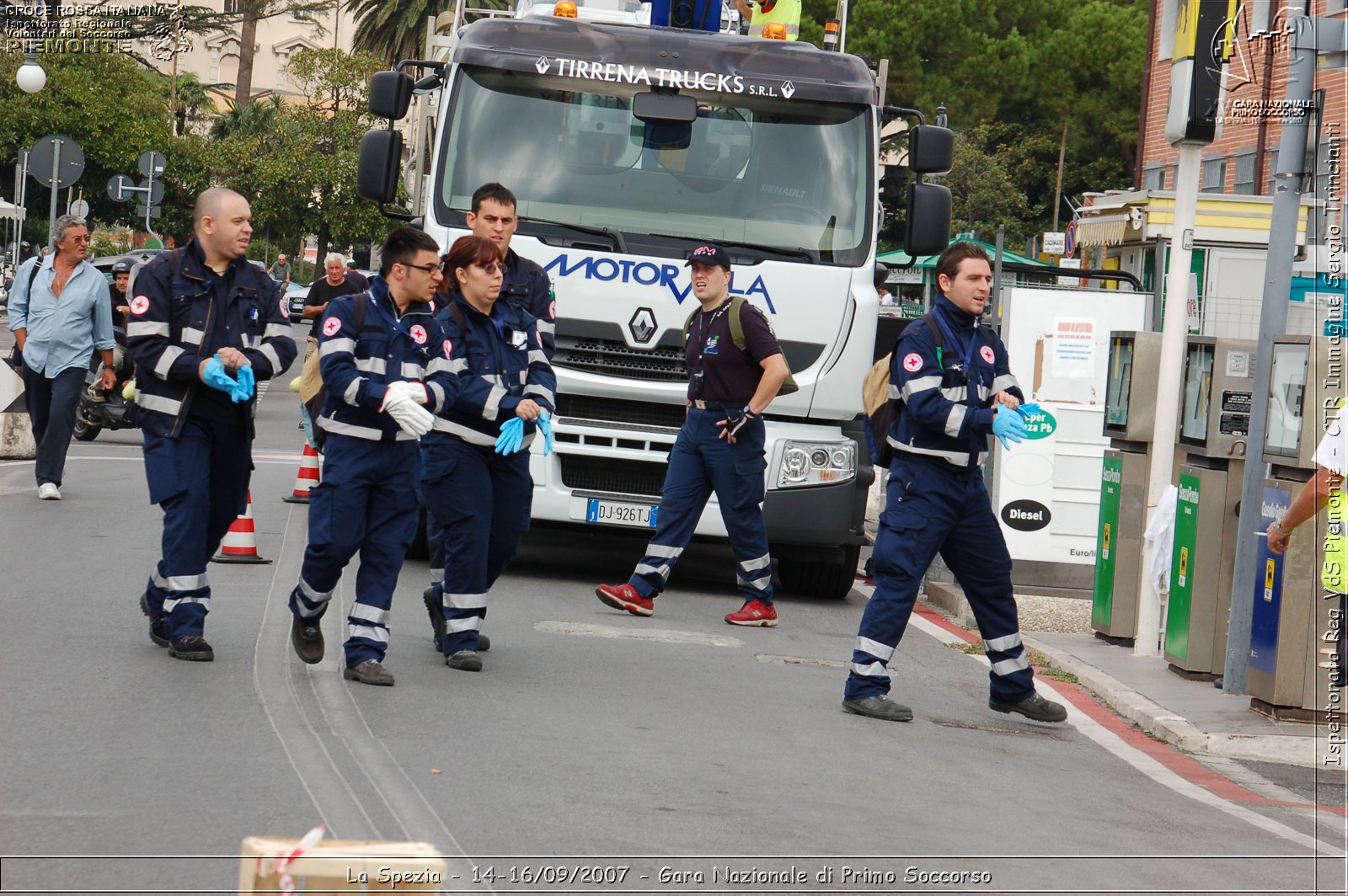 La Spezia - 14-16/09/2007 - Gara Nazionale di Primo Soccorso  - Croce Rossa Italiana - Ispettorato Regionale Volontari del Soccorso Piemonte