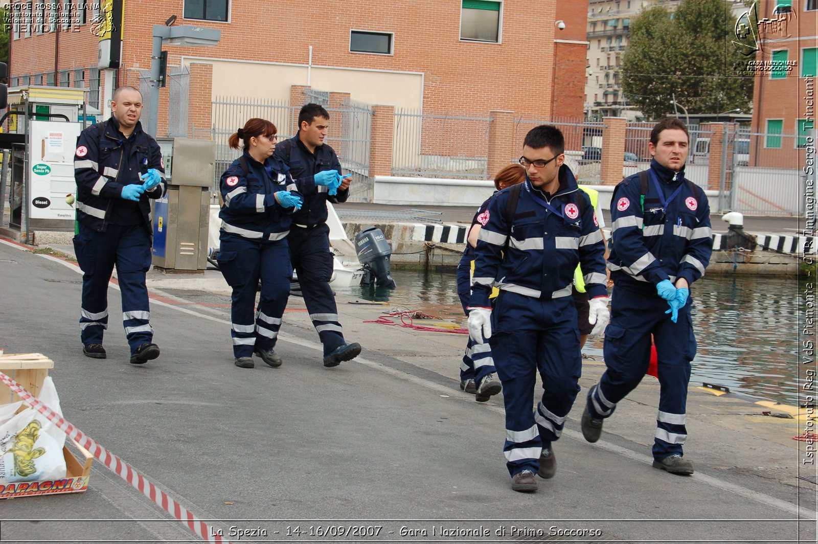 La Spezia - 14-16/09/2007 - Gara Nazionale di Primo Soccorso  - Croce Rossa Italiana - Ispettorato Regionale Volontari del Soccorso Piemonte