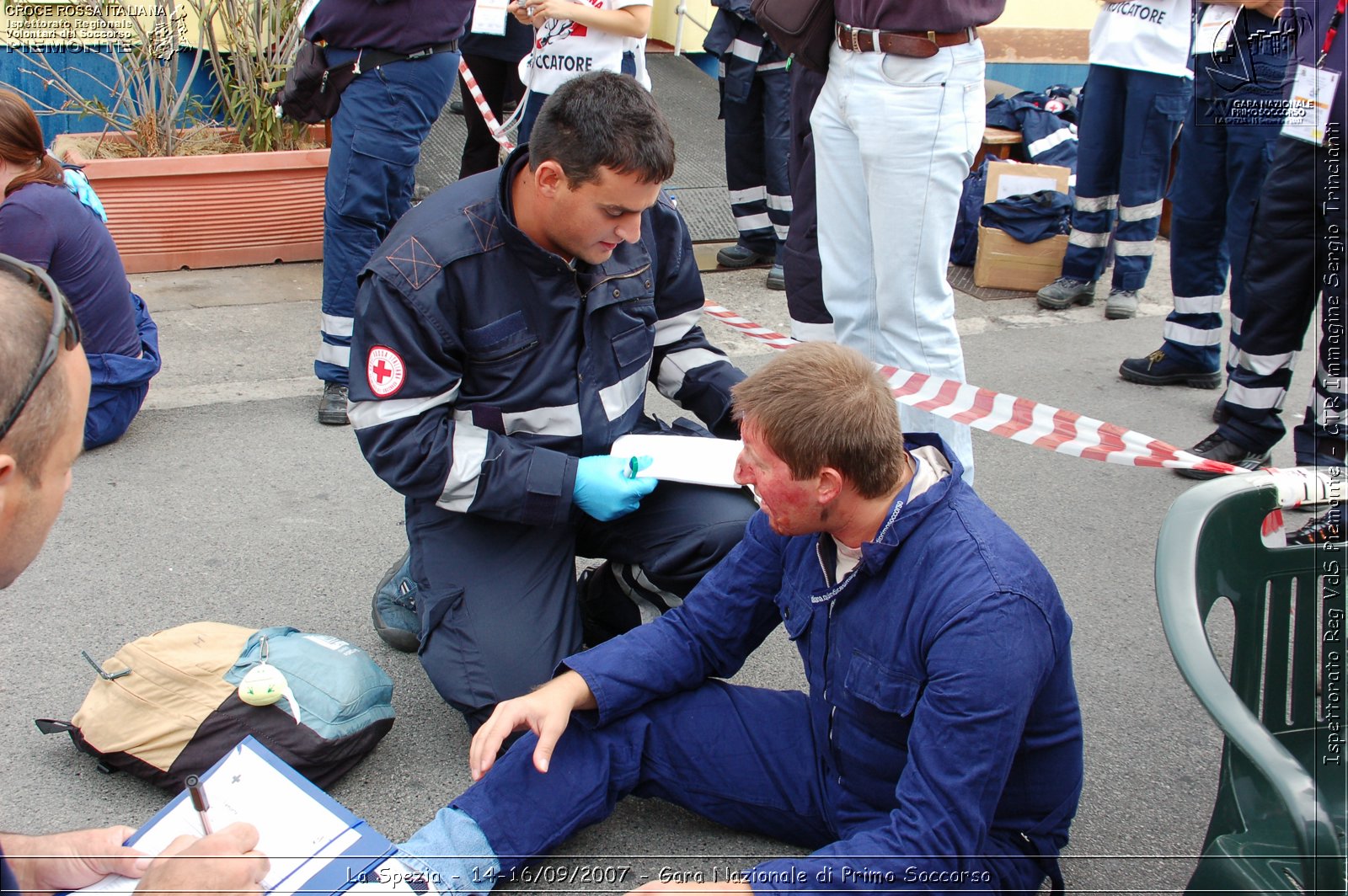 La Spezia - 14-16/09/2007 - Gara Nazionale di Primo Soccorso  - Croce Rossa Italiana - Ispettorato Regionale Volontari del Soccorso Piemonte