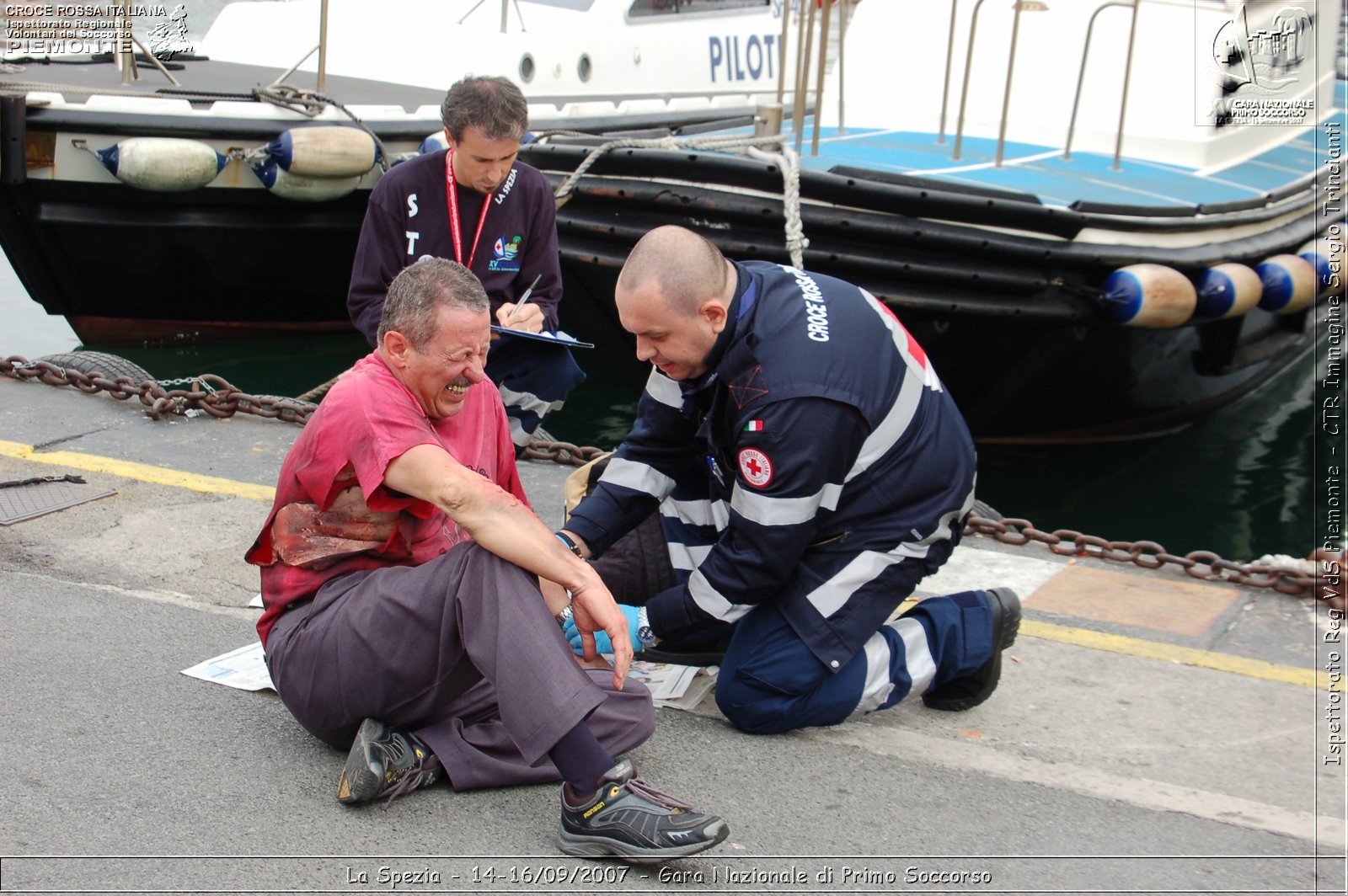 La Spezia - 14-16/09/2007 - Gara Nazionale di Primo Soccorso  - Croce Rossa Italiana - Ispettorato Regionale Volontari del Soccorso Piemonte