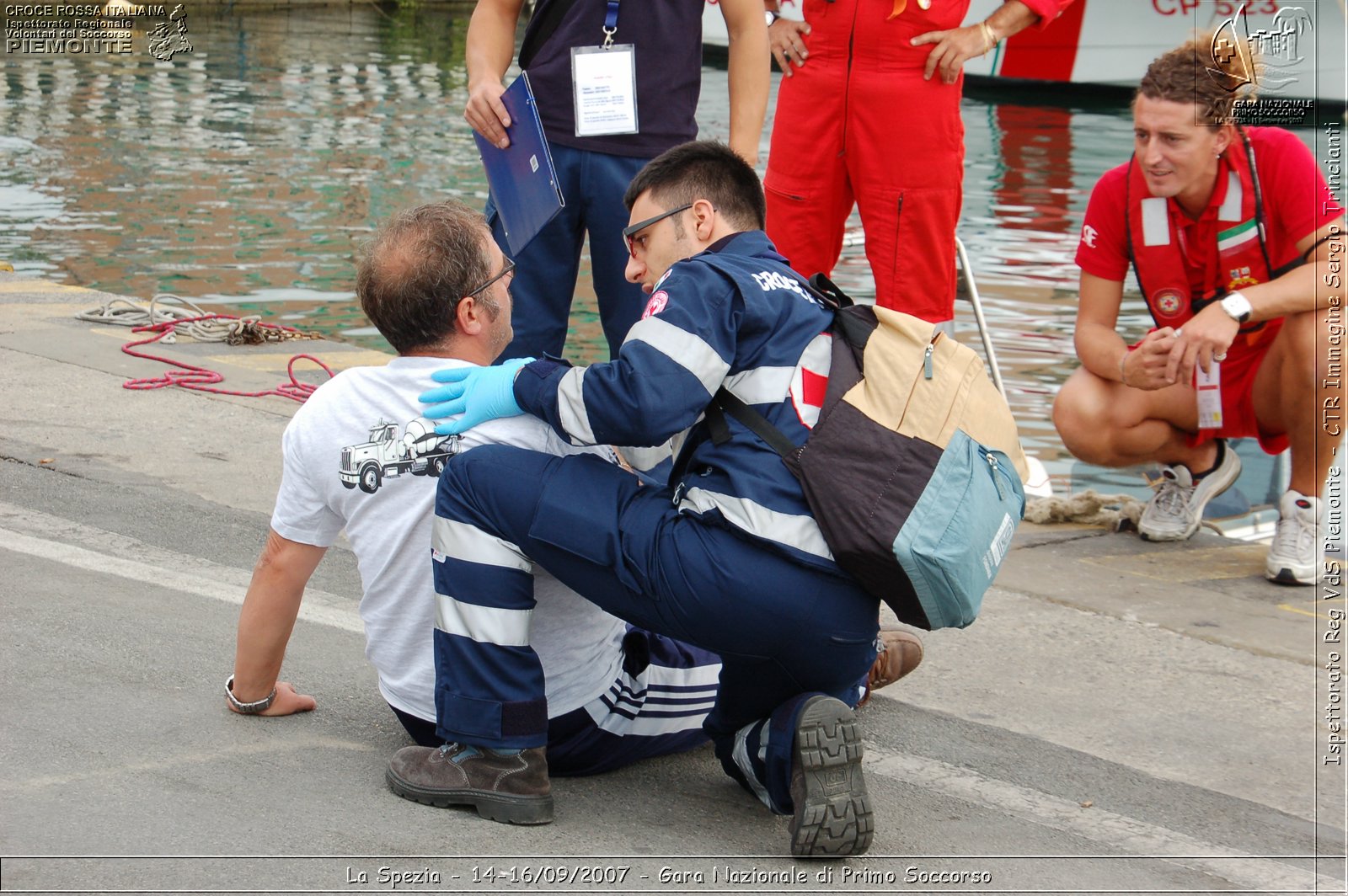 La Spezia - 14-16/09/2007 - Gara Nazionale di Primo Soccorso  - Croce Rossa Italiana - Ispettorato Regionale Volontari del Soccorso Piemonte