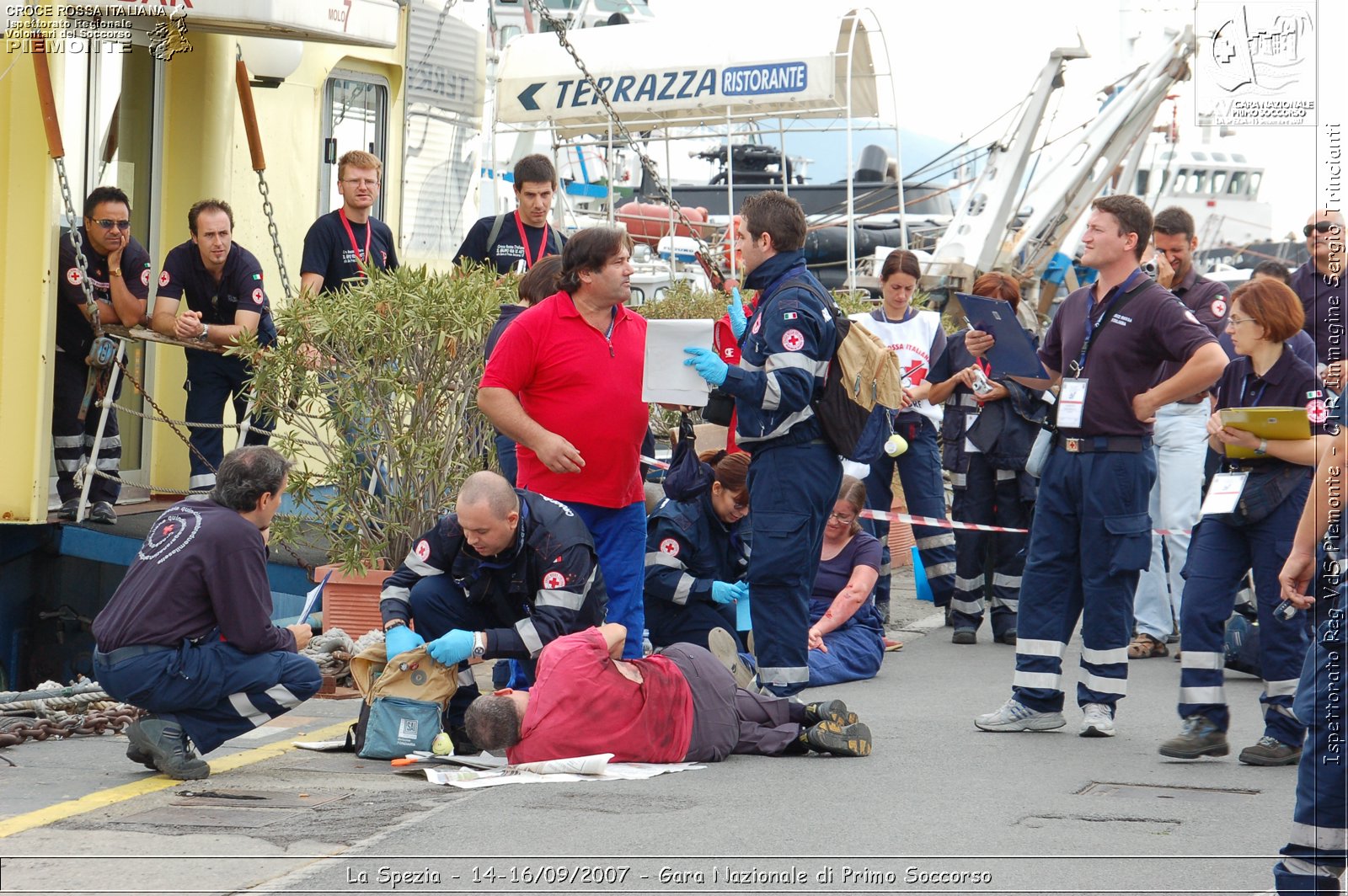 La Spezia - 14-16/09/2007 - Gara Nazionale di Primo Soccorso  - Croce Rossa Italiana - Ispettorato Regionale Volontari del Soccorso Piemonte