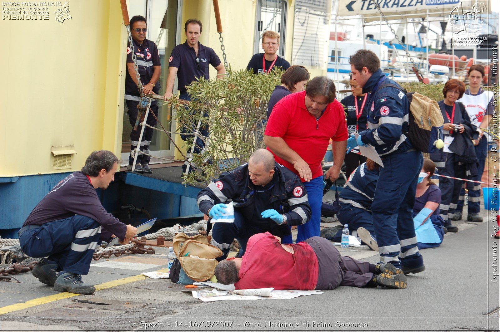 La Spezia - 14-16/09/2007 - Gara Nazionale di Primo Soccorso  - Croce Rossa Italiana - Ispettorato Regionale Volontari del Soccorso Piemonte
