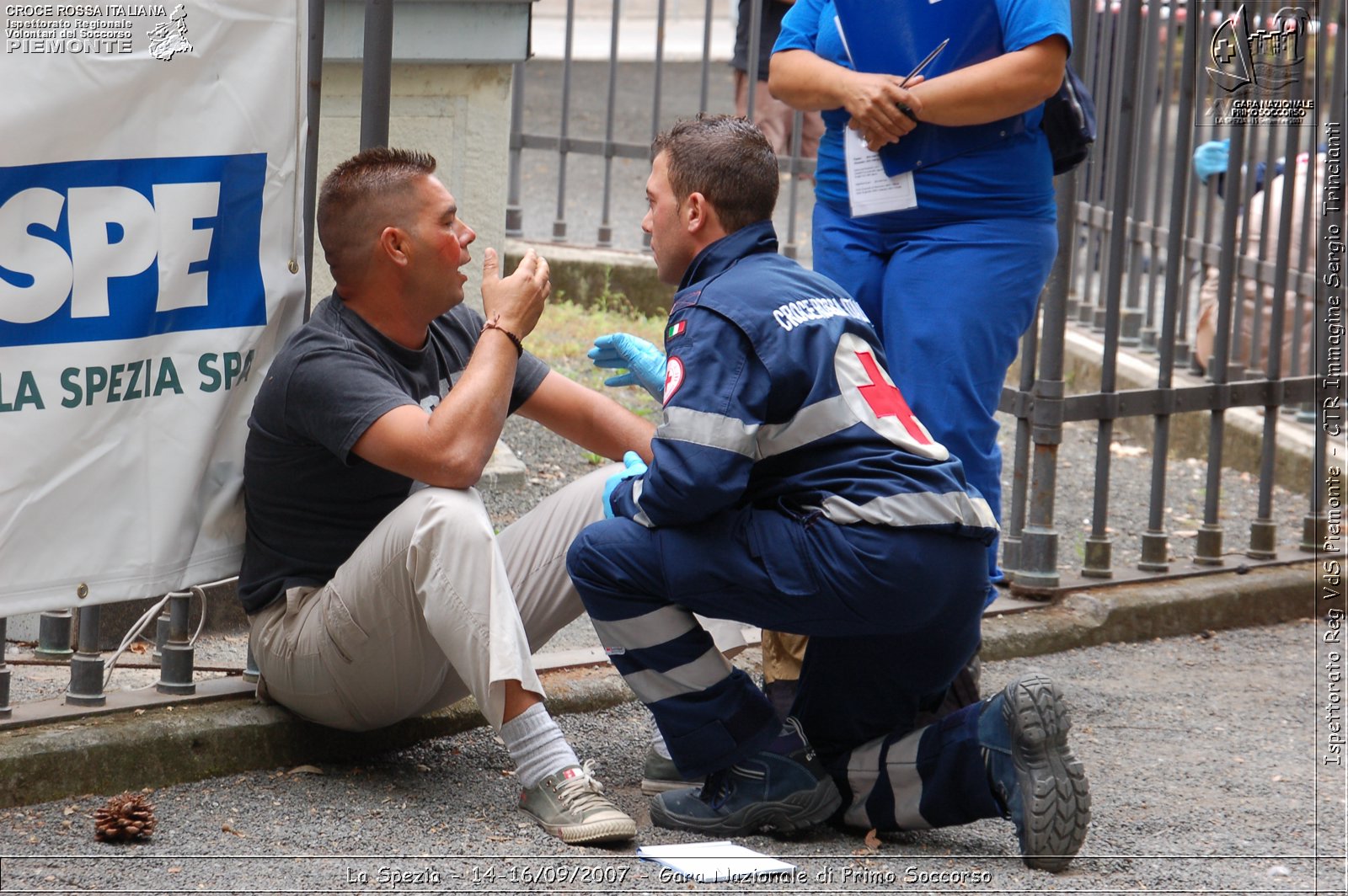 La Spezia - 14-16/09/2007 - Gara Nazionale di Primo Soccorso  - Croce Rossa Italiana - Ispettorato Regionale Volontari del Soccorso Piemonte