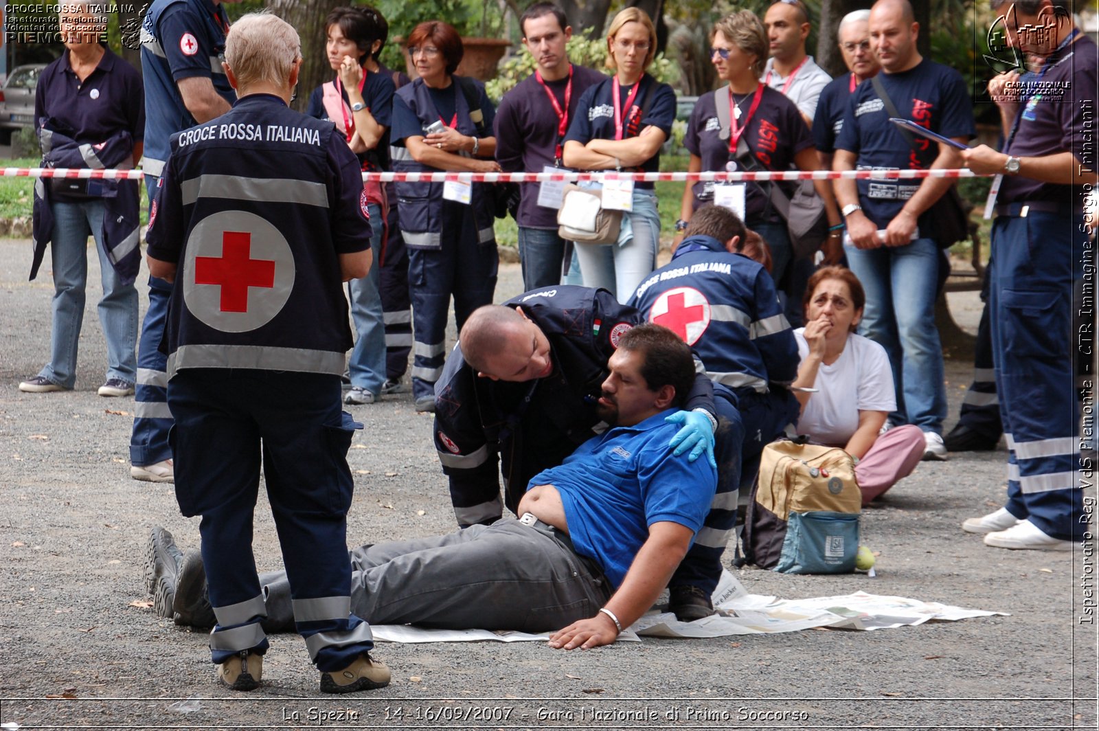 La Spezia - 14-16/09/2007 - Gara Nazionale di Primo Soccorso  - Croce Rossa Italiana - Ispettorato Regionale Volontari del Soccorso Piemonte