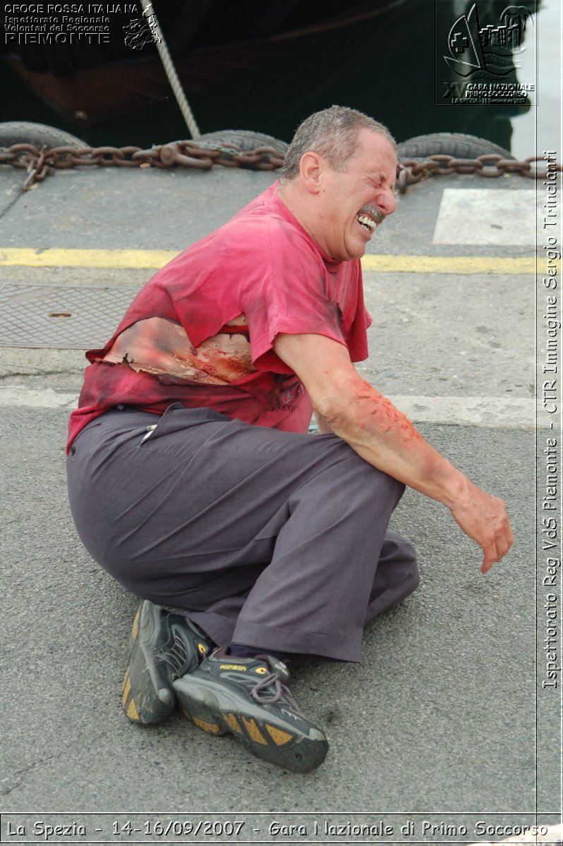 La Spezia - 14-16/09/2007 - Gara Nazionale di Primo Soccorso  - Croce Rossa Italiana - Ispettorato Regionale Volontari del Soccorso Piemonte