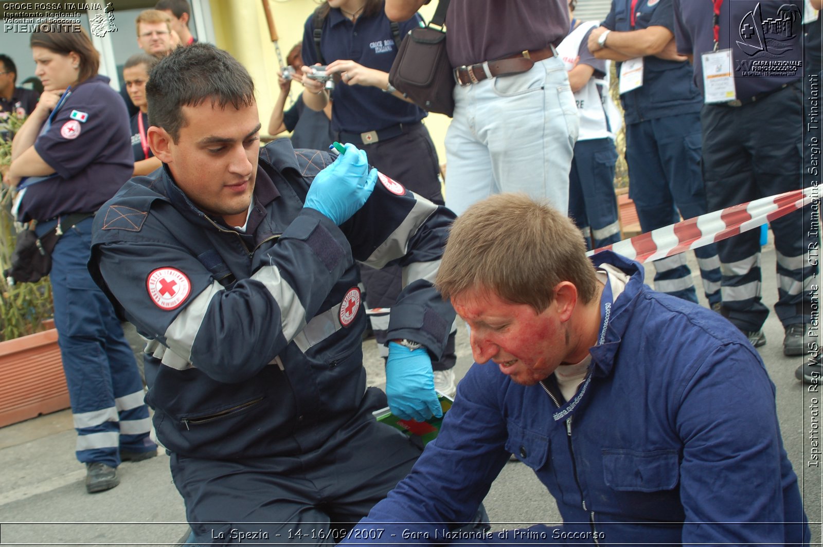 La Spezia - 14-16/09/2007 - Gara Nazionale di Primo Soccorso  - Croce Rossa Italiana - Ispettorato Regionale Volontari del Soccorso Piemonte