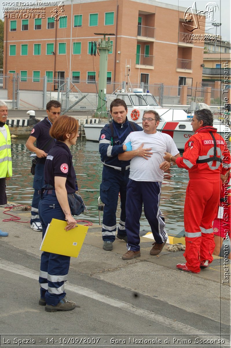 La Spezia - 14-16/09/2007 - Gara Nazionale di Primo Soccorso  - Croce Rossa Italiana - Ispettorato Regionale Volontari del Soccorso Piemonte