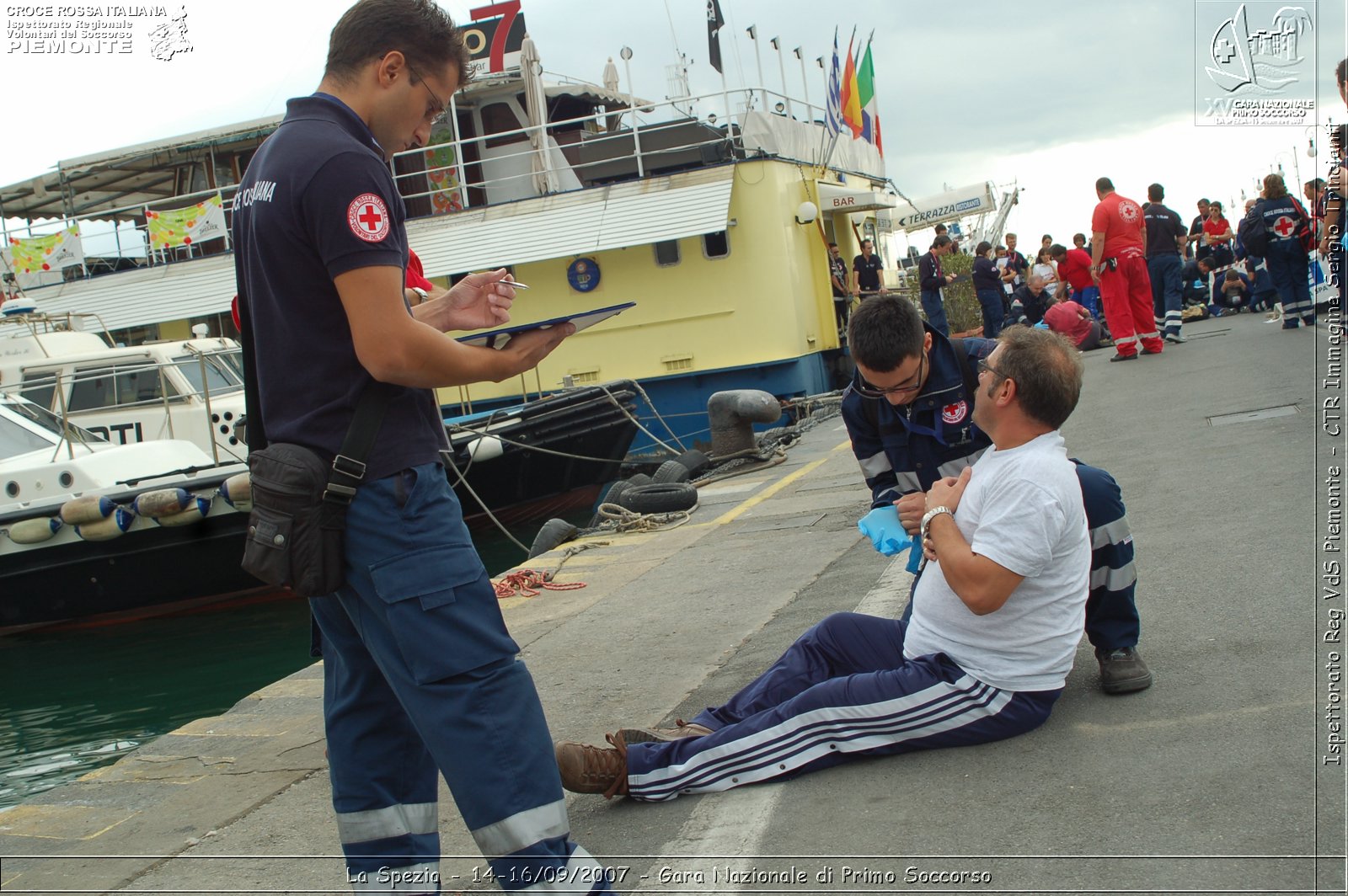 La Spezia - 14-16/09/2007 - Gara Nazionale di Primo Soccorso  - Croce Rossa Italiana - Ispettorato Regionale Volontari del Soccorso Piemonte