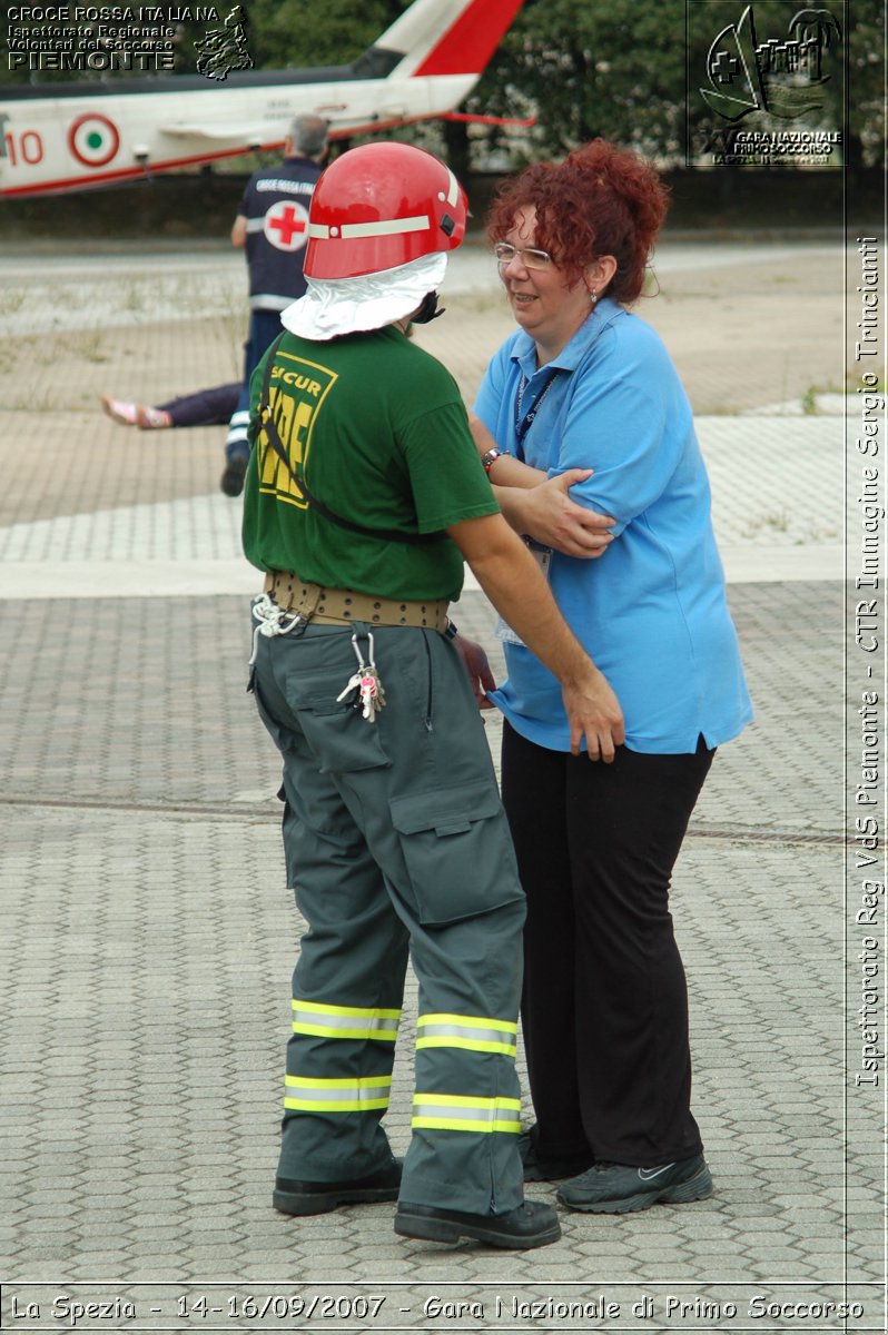 La Spezia - 14-16/09/2007 - Gara Nazionale di Primo Soccorso  - Croce Rossa Italiana - Ispettorato Regionale Volontari del Soccorso Piemonte