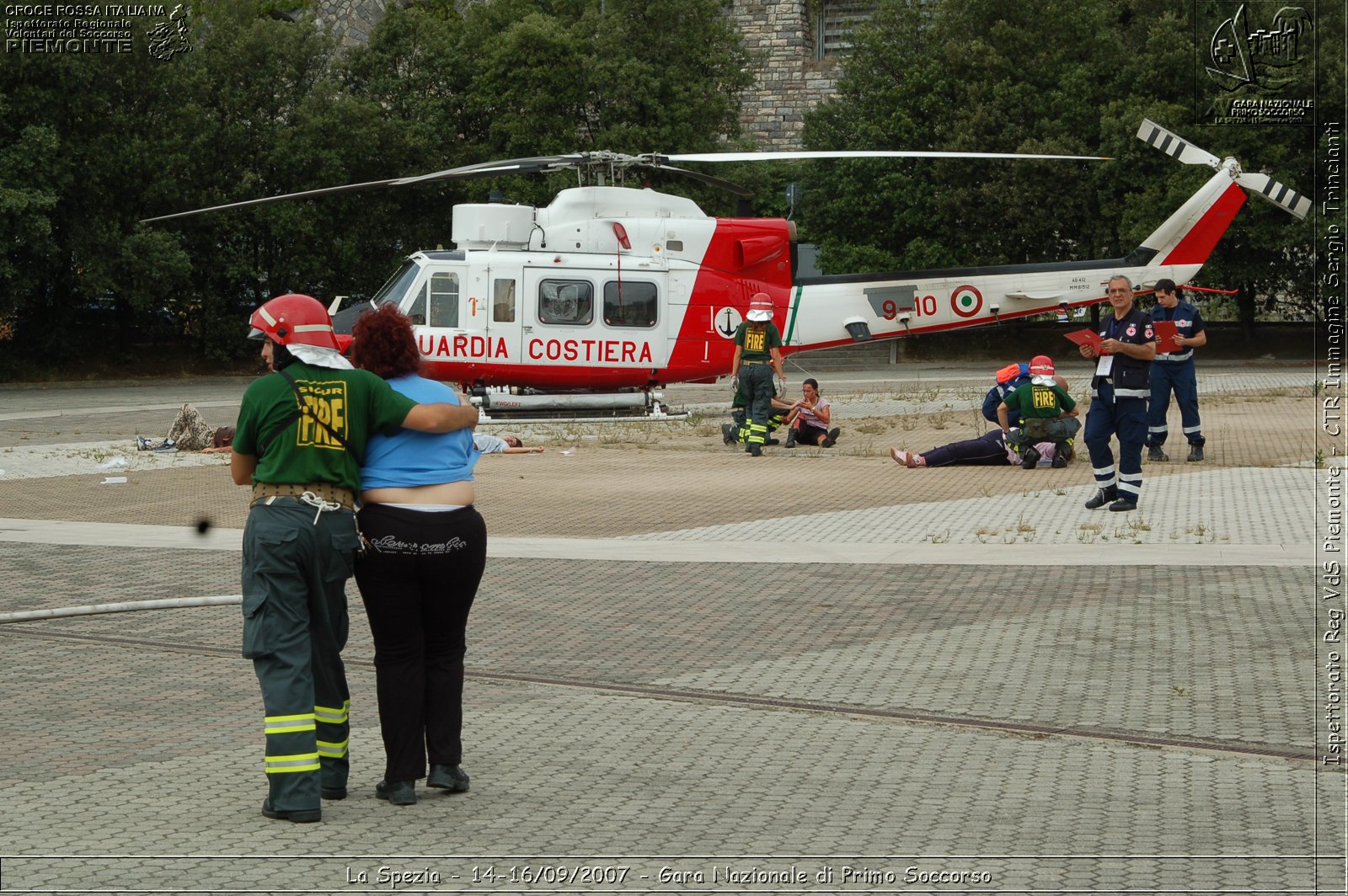 La Spezia - 14-16/09/2007 - Gara Nazionale di Primo Soccorso  - Croce Rossa Italiana - Ispettorato Regionale Volontari del Soccorso Piemonte