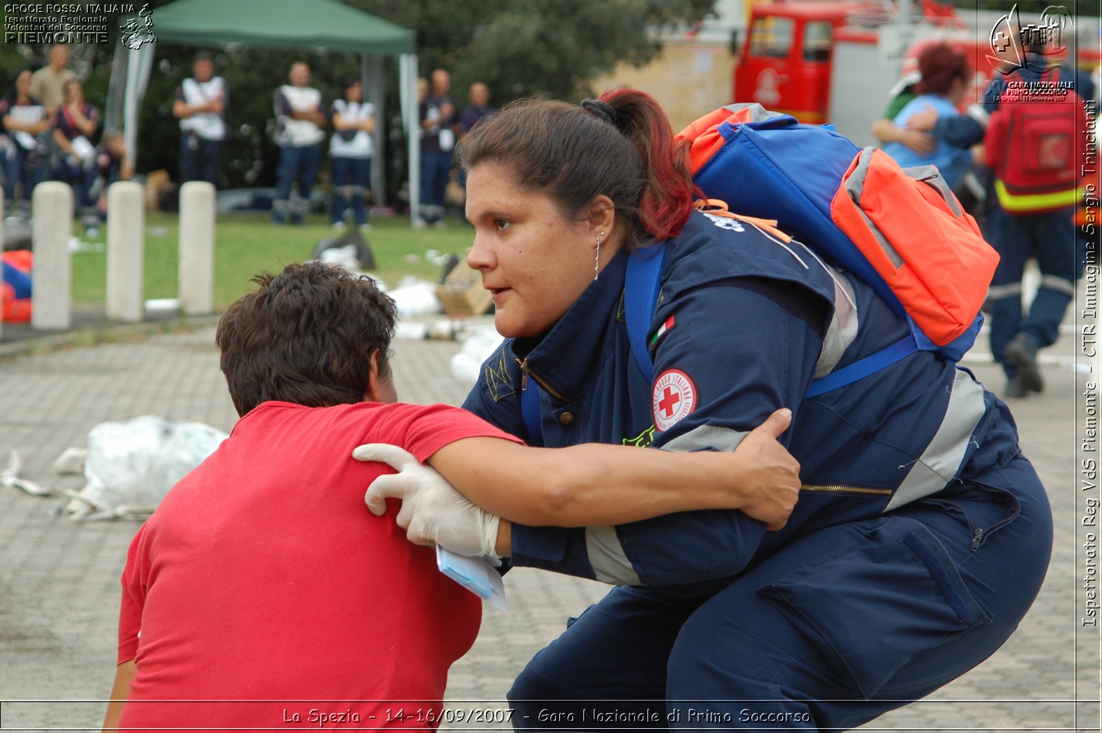 La Spezia - 14-16/09/2007 - Gara Nazionale di Primo Soccorso  - Croce Rossa Italiana - Ispettorato Regionale Volontari del Soccorso Piemonte
