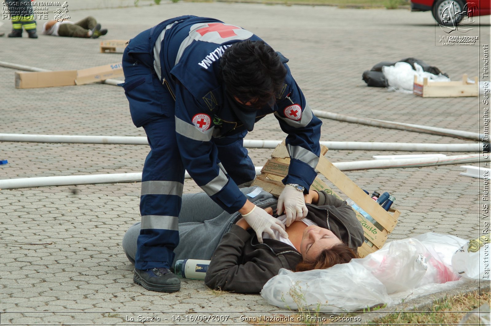 La Spezia - 14-16/09/2007 - Gara Nazionale di Primo Soccorso  - Croce Rossa Italiana - Ispettorato Regionale Volontari del Soccorso Piemonte