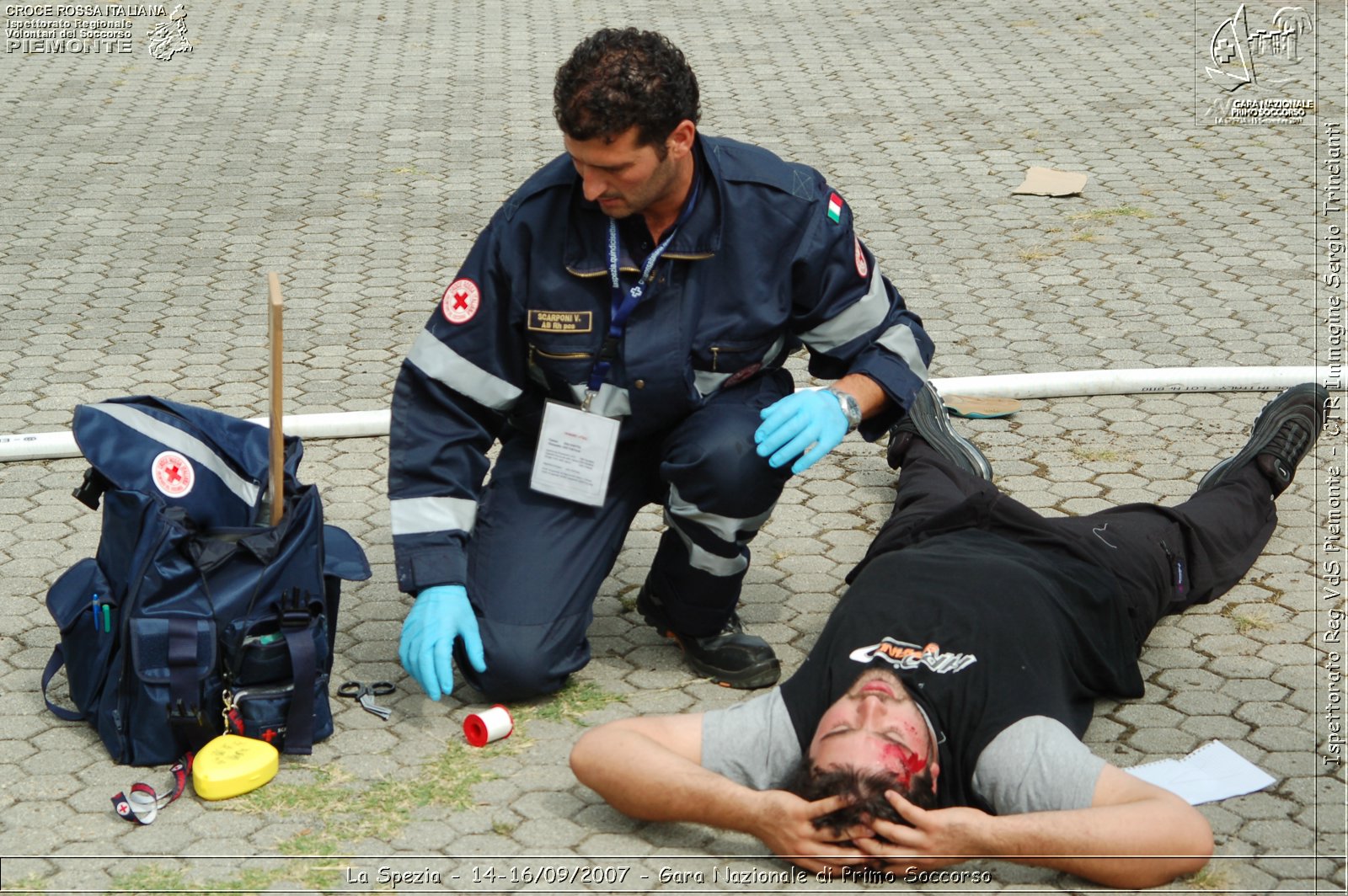 La Spezia - 14-16/09/2007 - Gara Nazionale di Primo Soccorso  - Croce Rossa Italiana - Ispettorato Regionale Volontari del Soccorso Piemonte