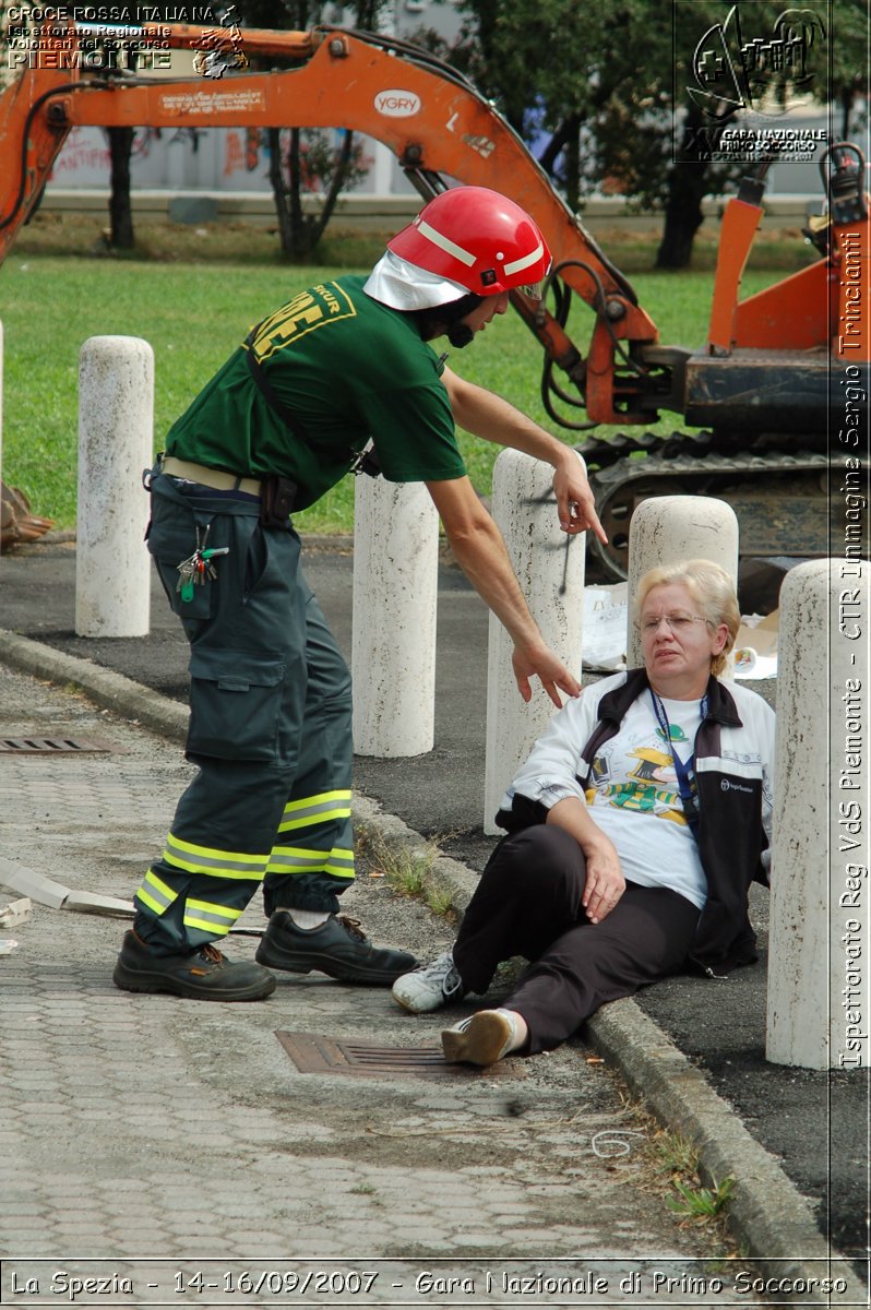 La Spezia - 14-16/09/2007 - Gara Nazionale di Primo Soccorso  - Croce Rossa Italiana - Ispettorato Regionale Volontari del Soccorso Piemonte
