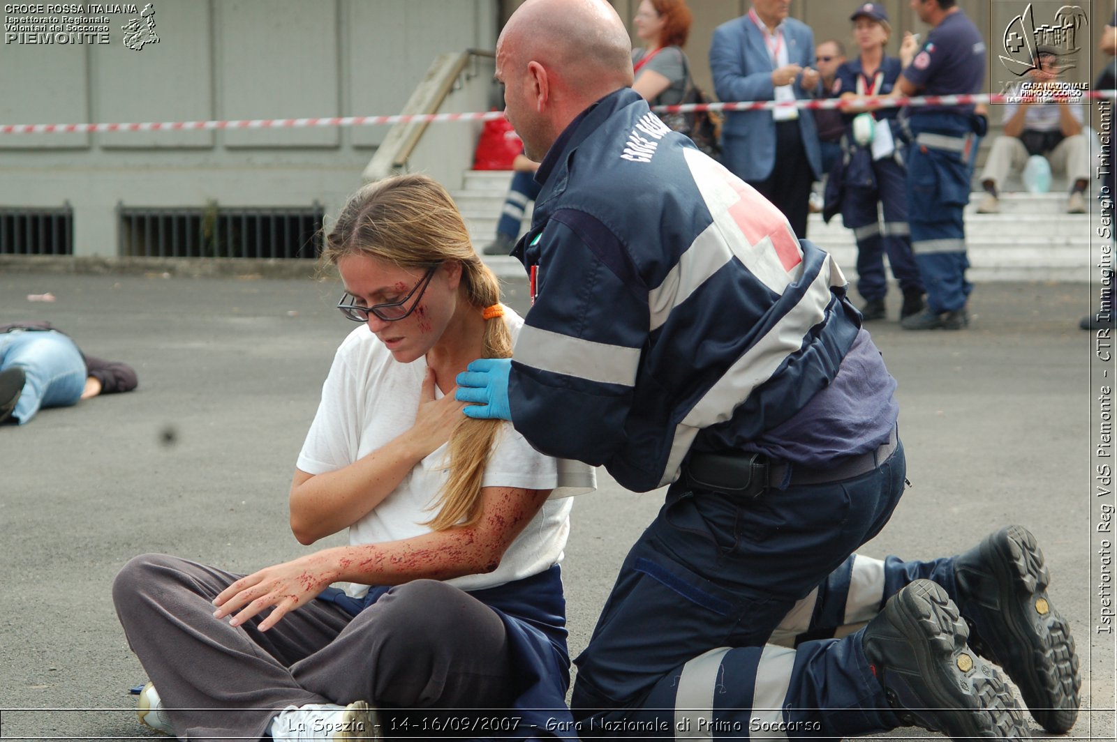 La Spezia - 14-16/09/2007 - Gara Nazionale di Primo Soccorso  - Croce Rossa Italiana - Ispettorato Regionale Volontari del Soccorso Piemonte