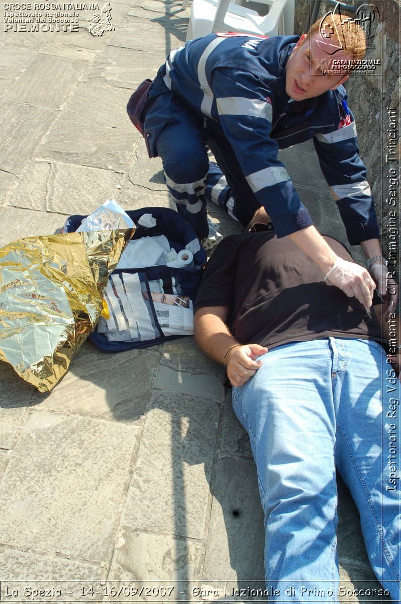 La Spezia - 14-16/09/2007 - Gara Nazionale di Primo Soccorso  - Croce Rossa Italiana - Ispettorato Regionale Volontari del Soccorso Piemonte