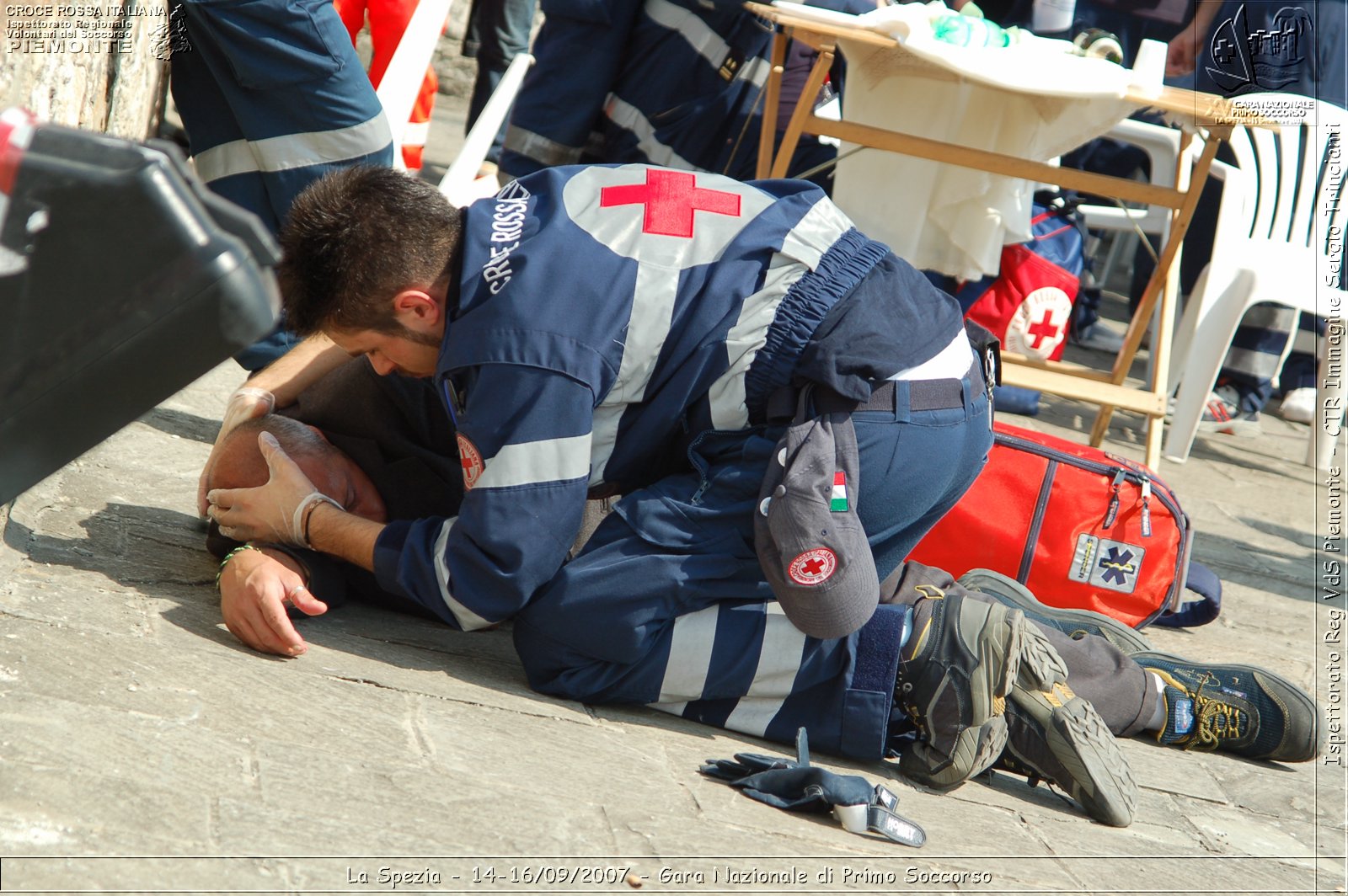 La Spezia - 14-16/09/2007 - Gara Nazionale di Primo Soccorso  - Croce Rossa Italiana - Ispettorato Regionale Volontari del Soccorso Piemonte