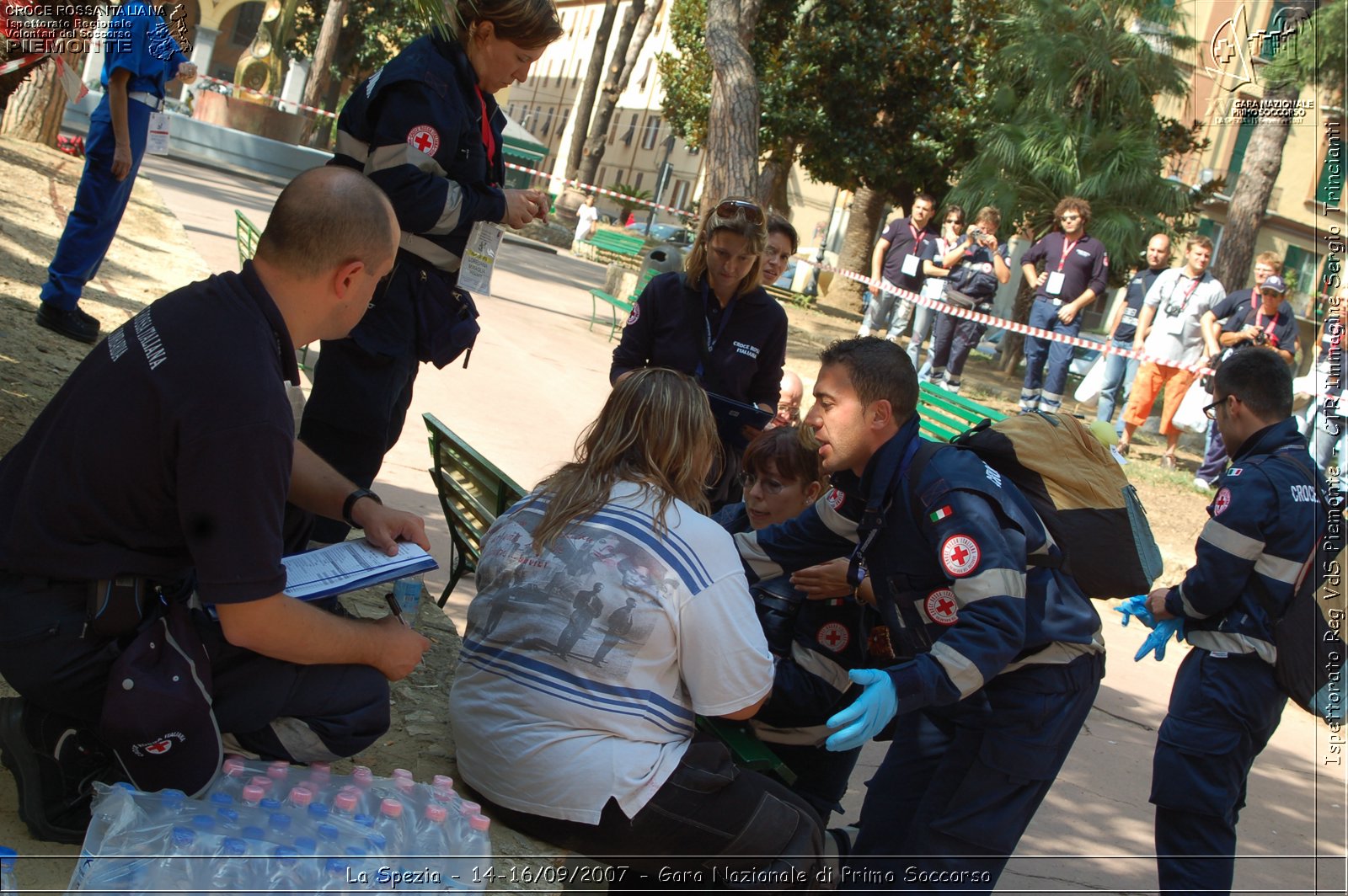 La Spezia - 14-16/09/2007 - Gara Nazionale di Primo Soccorso  - Croce Rossa Italiana - Ispettorato Regionale Volontari del Soccorso Piemonte