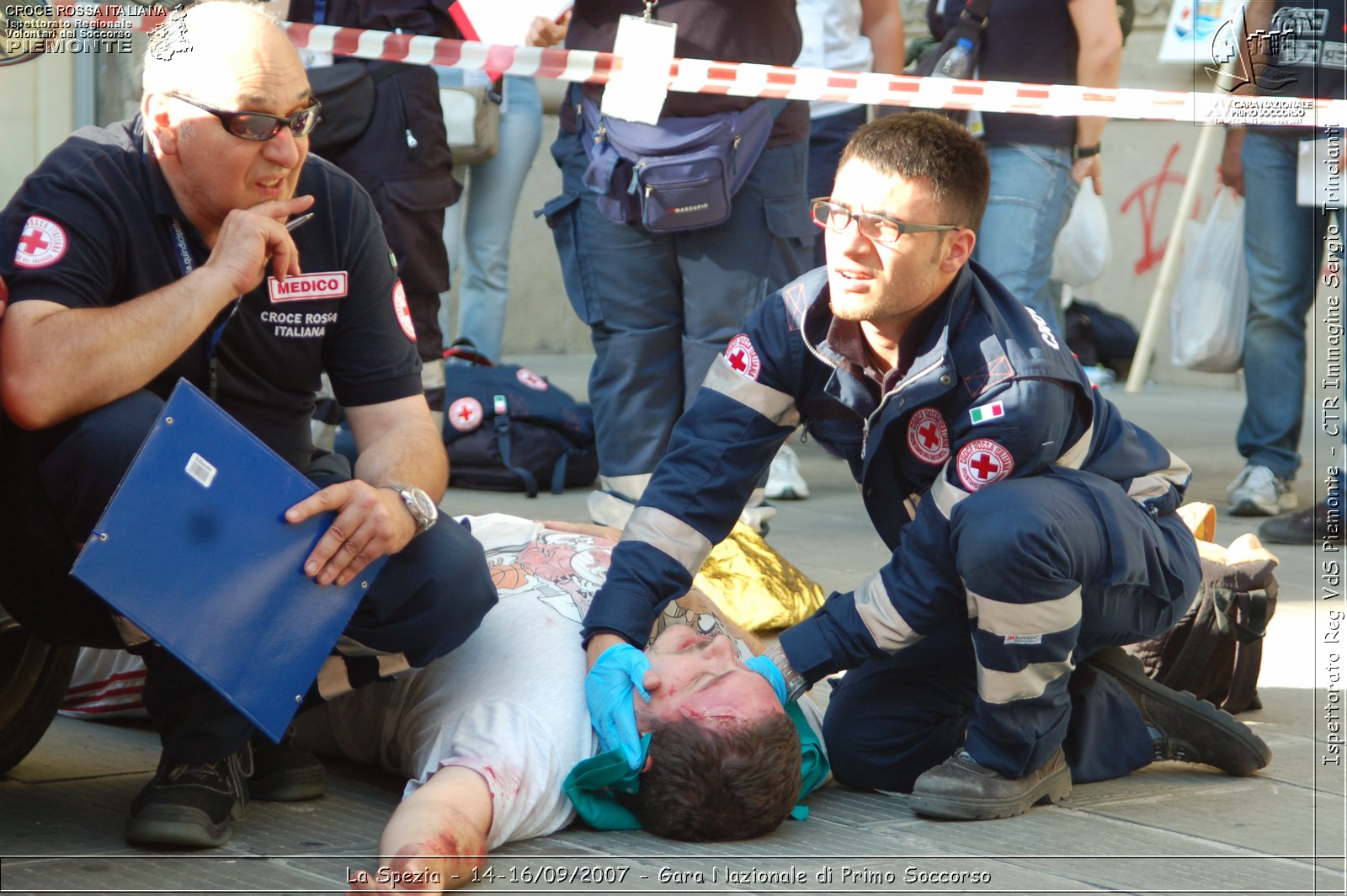 La Spezia - 14-16/09/2007 - Gara Nazionale di Primo Soccorso  - Croce Rossa Italiana - Ispettorato Regionale Volontari del Soccorso Piemonte