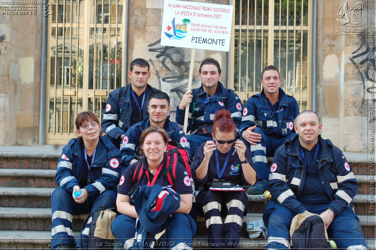 La Spezia - 14-16/09/2007 - Gara Nazionale di Primo Soccorso  - Croce Rossa Italiana - Ispettorato Regionale Volontari del Soccorso Piemonte