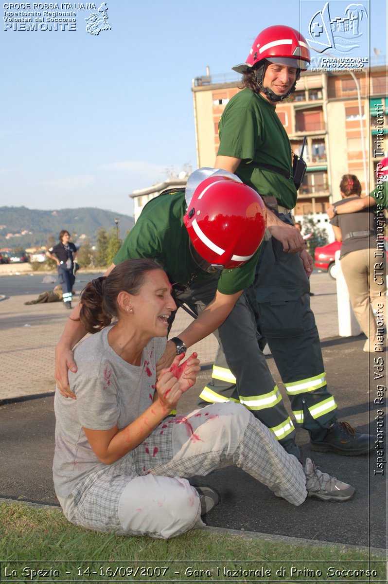La Spezia - 14-16/09/2007 - Gara Nazionale di Primo Soccorso  - Croce Rossa Italiana - Ispettorato Regionale Volontari del Soccorso Piemonte