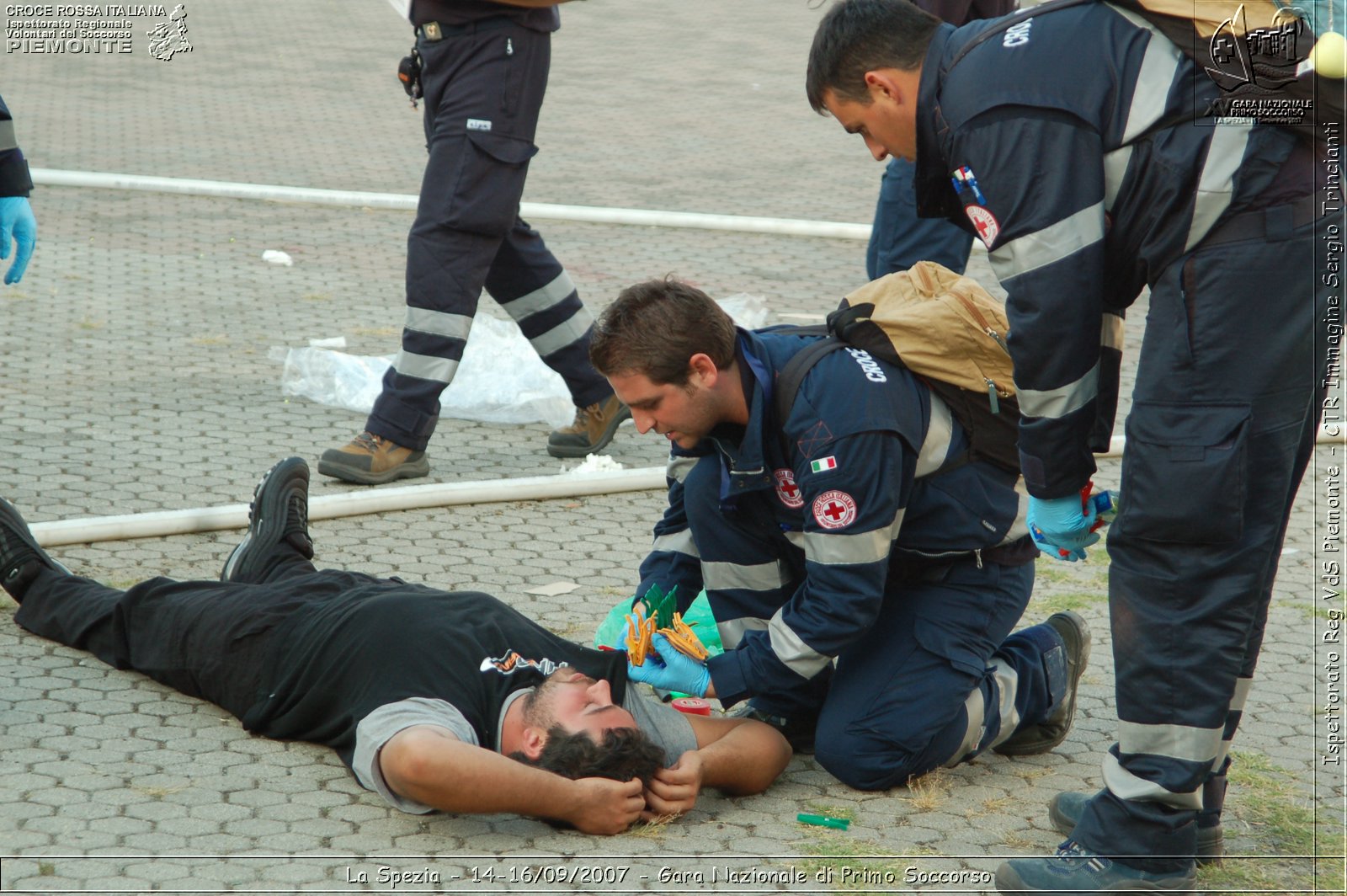 La Spezia - 14-16/09/2007 - Gara Nazionale di Primo Soccorso  - Croce Rossa Italiana - Ispettorato Regionale Volontari del Soccorso Piemonte
