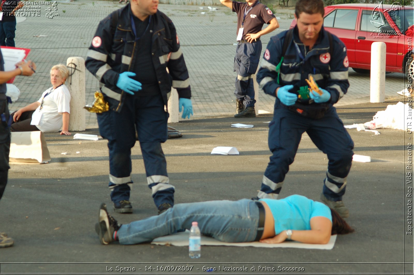 La Spezia - 14-16/09/2007 - Gara Nazionale di Primo Soccorso  - Croce Rossa Italiana - Ispettorato Regionale Volontari del Soccorso Piemonte