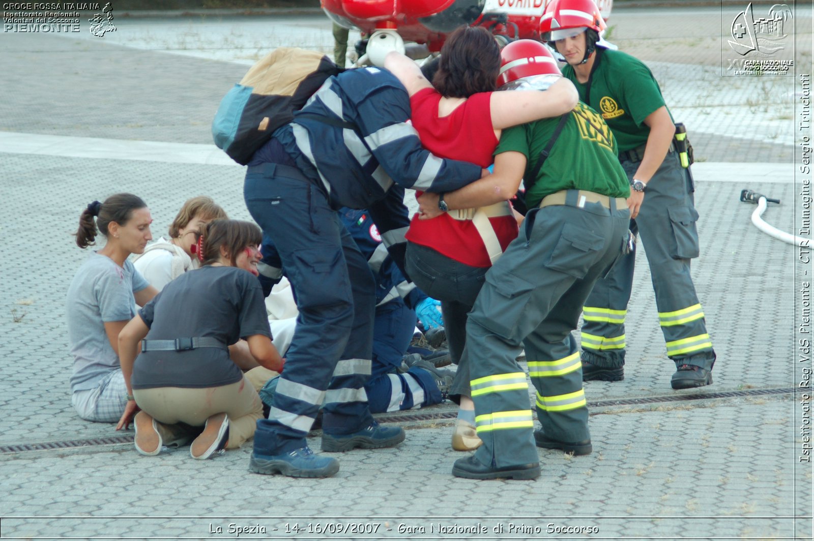 La Spezia - 14-16/09/2007 - Gara Nazionale di Primo Soccorso  - Croce Rossa Italiana - Ispettorato Regionale Volontari del Soccorso Piemonte