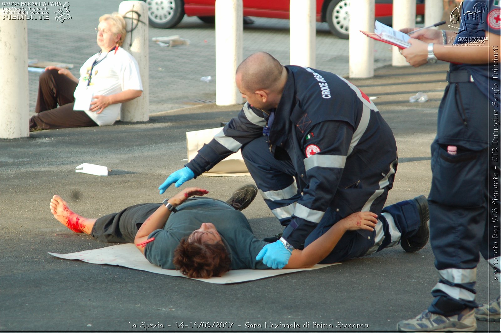 La Spezia - 14-16/09/2007 - Gara Nazionale di Primo Soccorso  - Croce Rossa Italiana - Ispettorato Regionale Volontari del Soccorso Piemonte